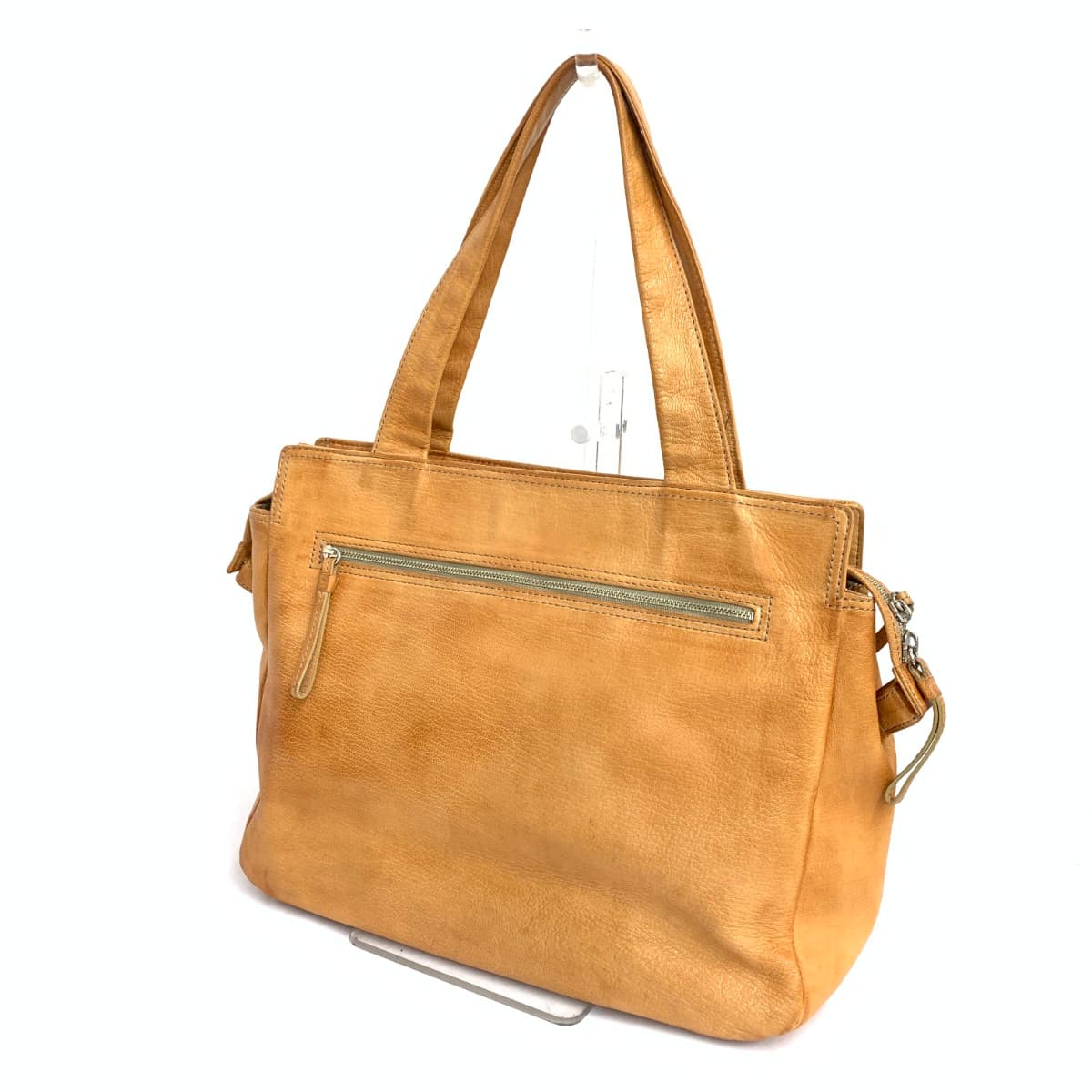 Margaret Howell Tote Bag Leather Camel Brown Women's 3
