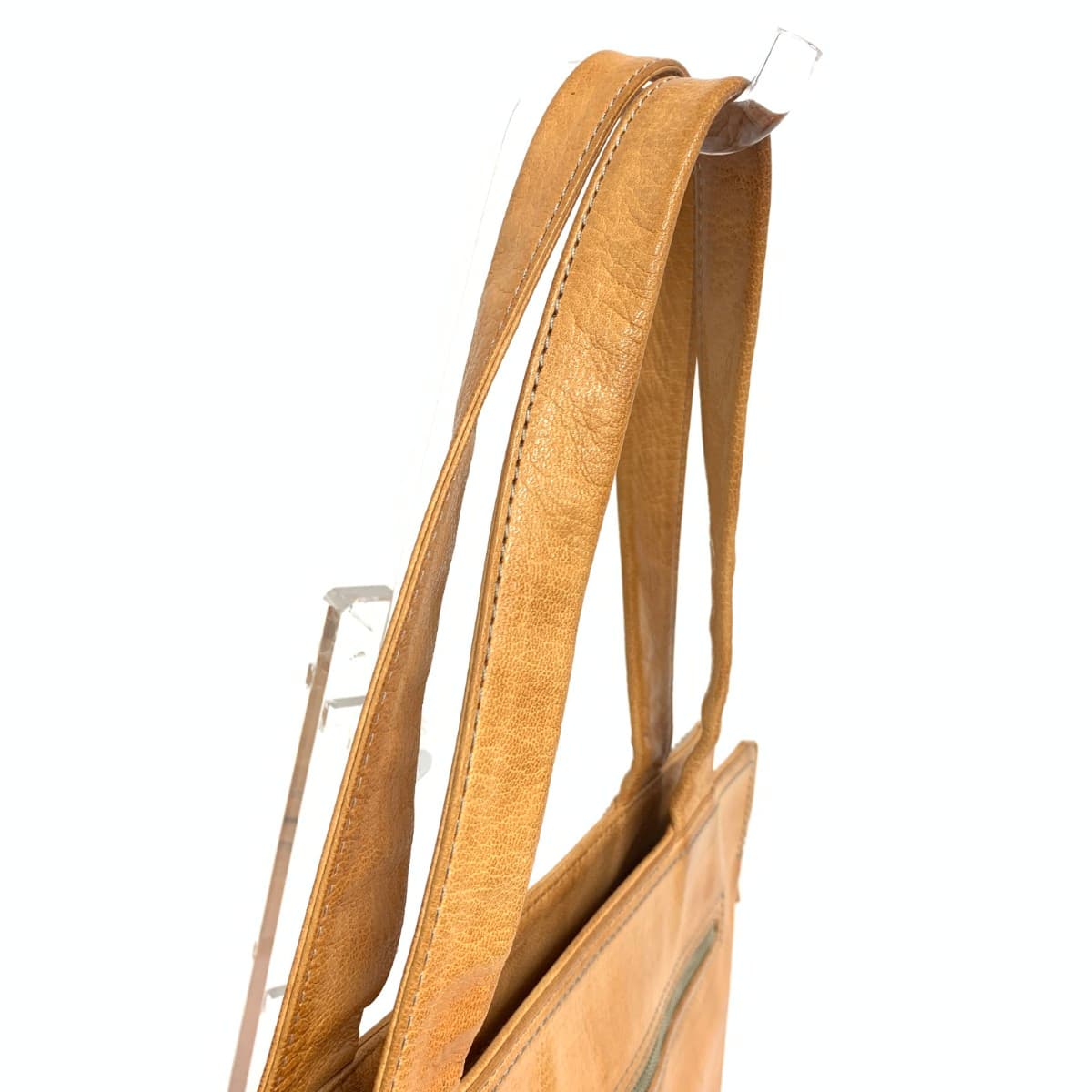 Margaret Howell Tote Bag Leather Camel Brown Women's 4