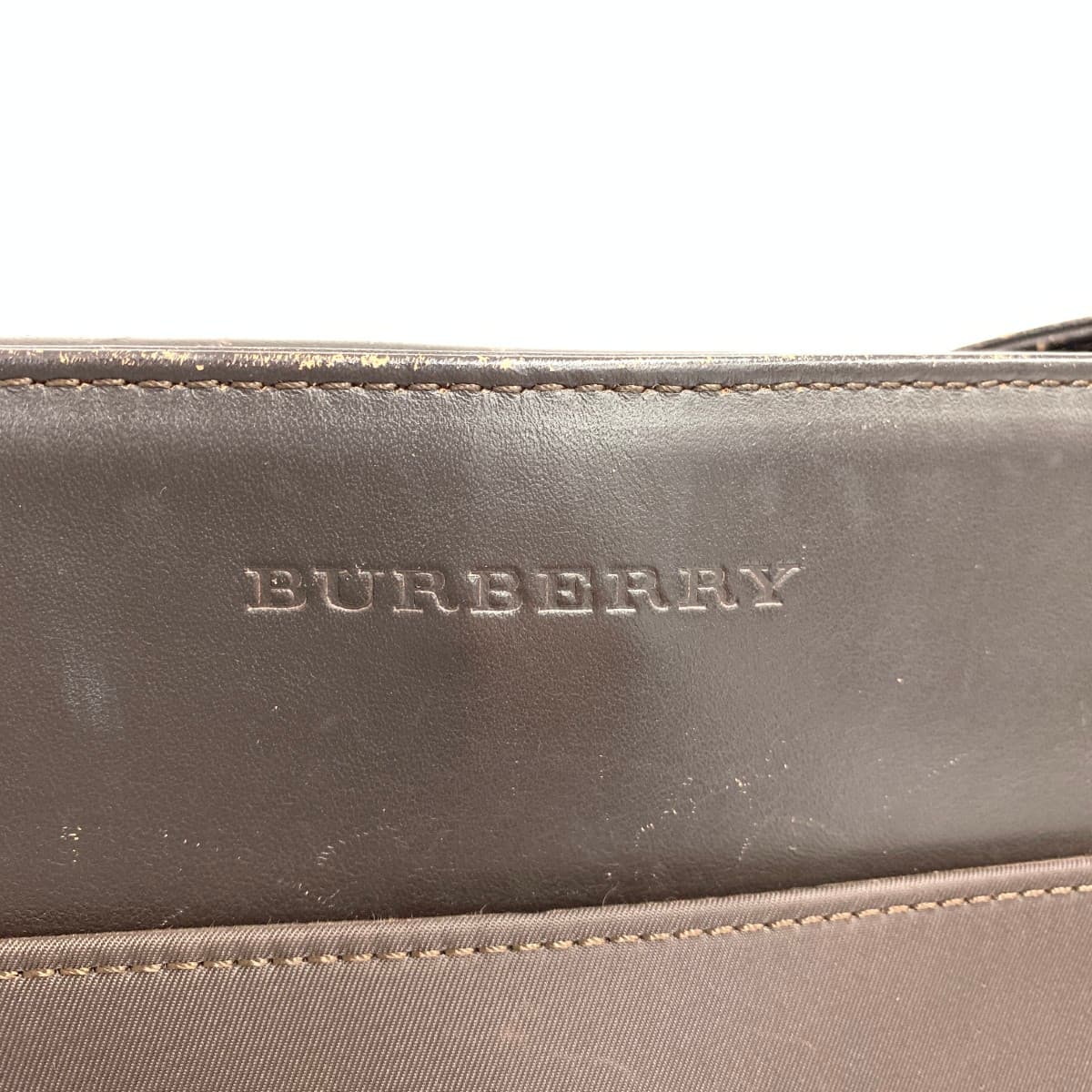 BURBERRY LONDON One Shoulder Bag Brown Women's 6