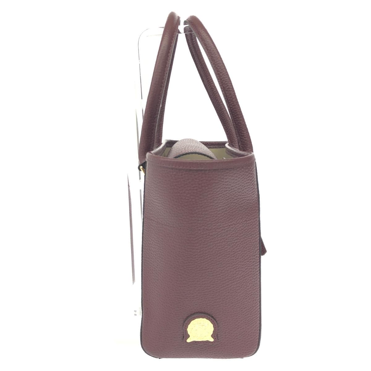 A.D.M.J (Accessoires De Mademoiselle) Accessoires De Mademoiselle Jap Tote Bag Excellent Condition Turn Lock / Leather Bordeaux Ladies 2