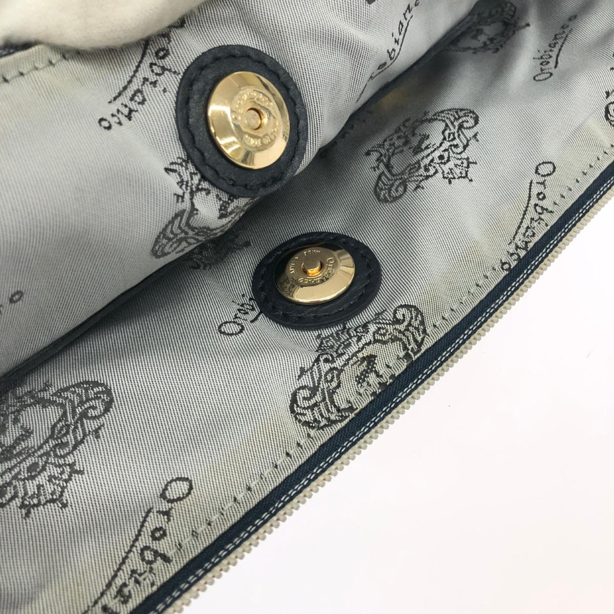 Orobianco tote bag PVC black unisex 10