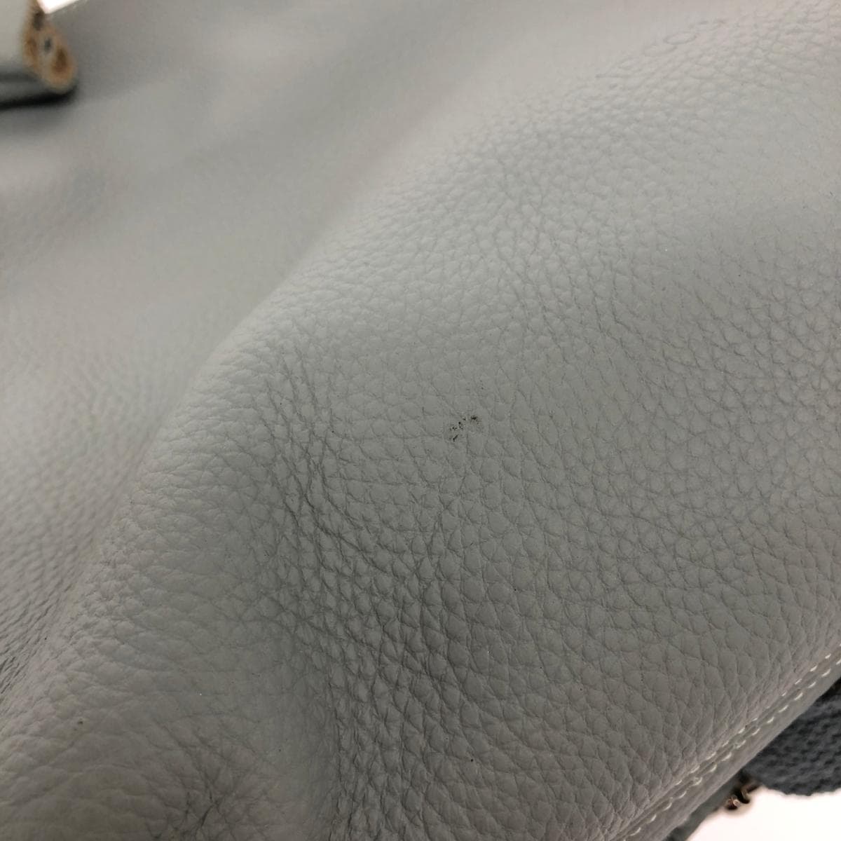 BARCOS 2WAY Tote Bag / Lulu Good Condition Shrink Leather Gray Women's 10