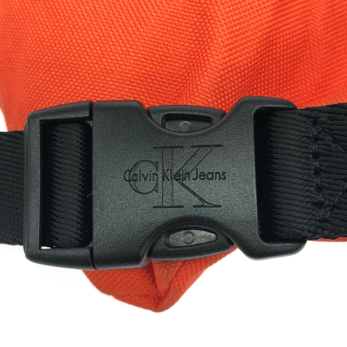 Calvin Klein Jeans Body Bag CK Logo/Nylon Orange Unisex 6