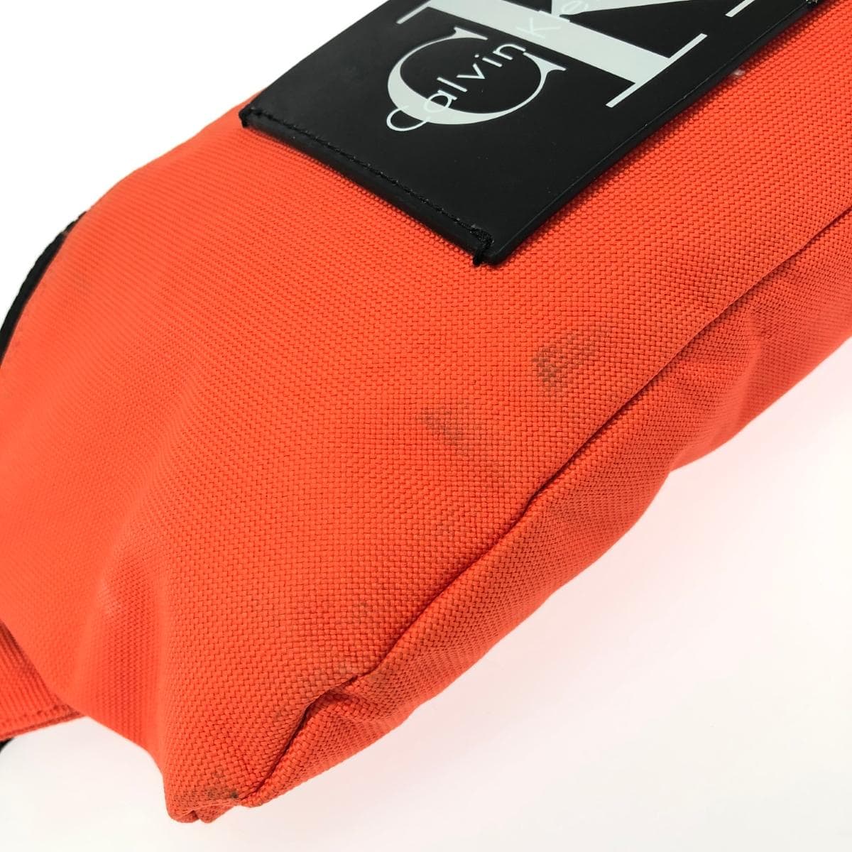Calvin Klein Jeans Body Bag CK Logo/Nylon Orange Unisex 8