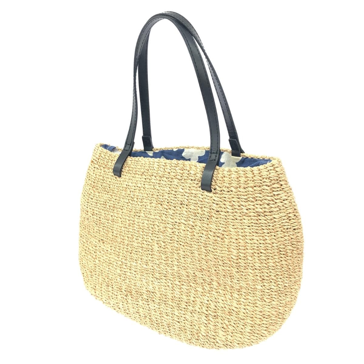 agnes b. VOYAGE Agnes B. Voyage Tote Bag / Basket Bag Raffia Beige Ladies 3