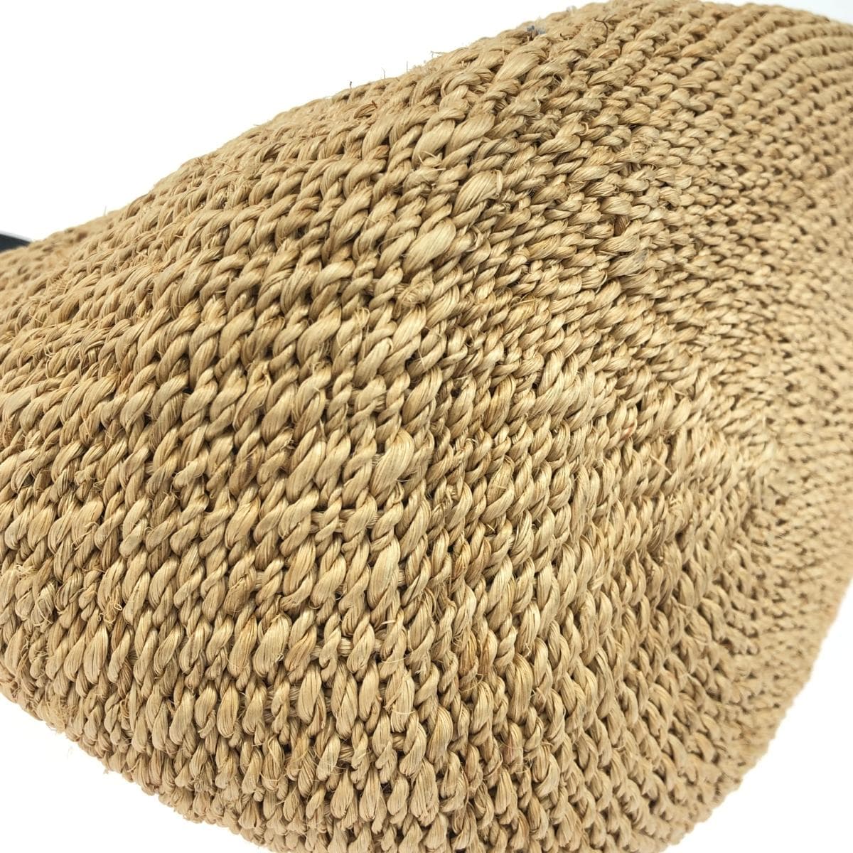 agnes b. VOYAGE Agnes B. Voyage Tote Bag / Basket Bag Raffia Beige Ladies 6