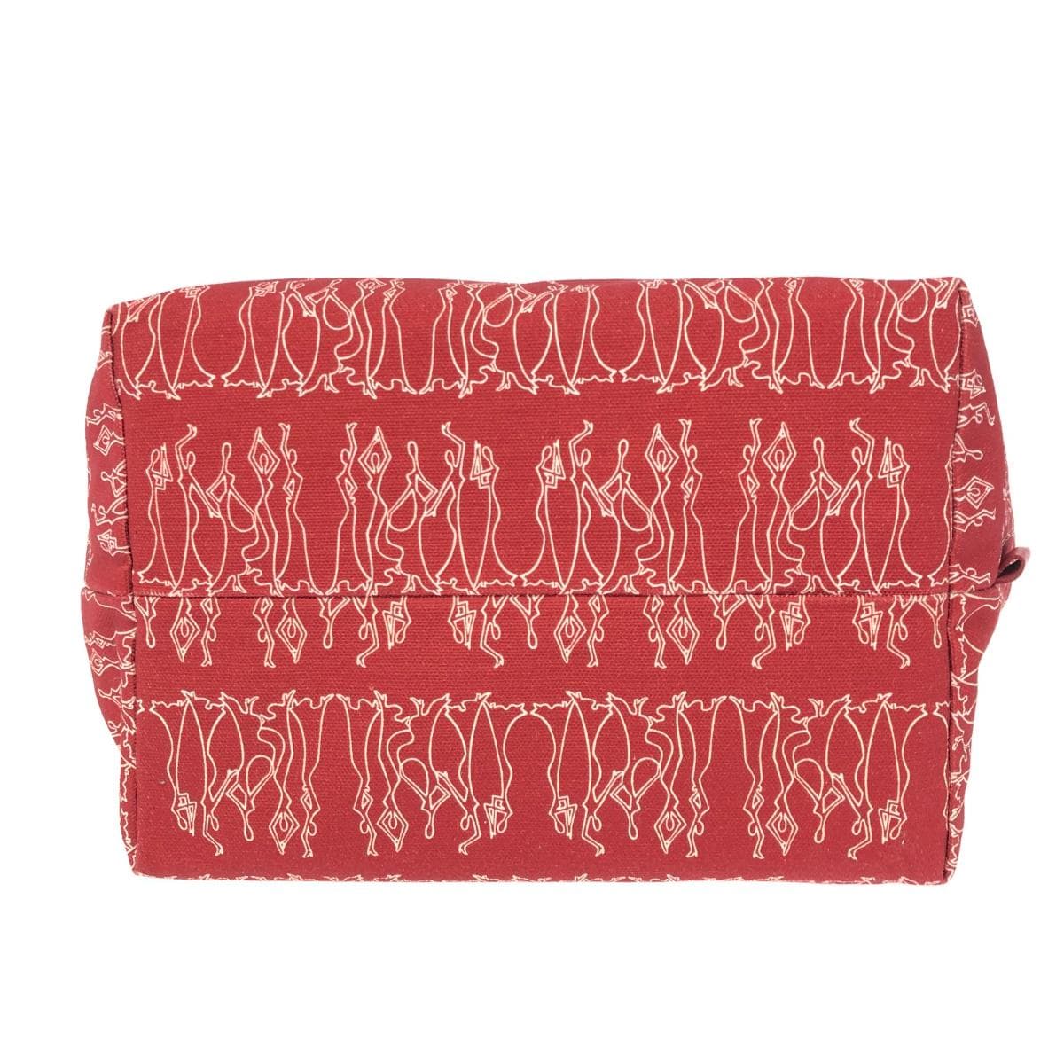 IBIZA Ibiza Tote Bag Good Condition Canvas Red Women's 4