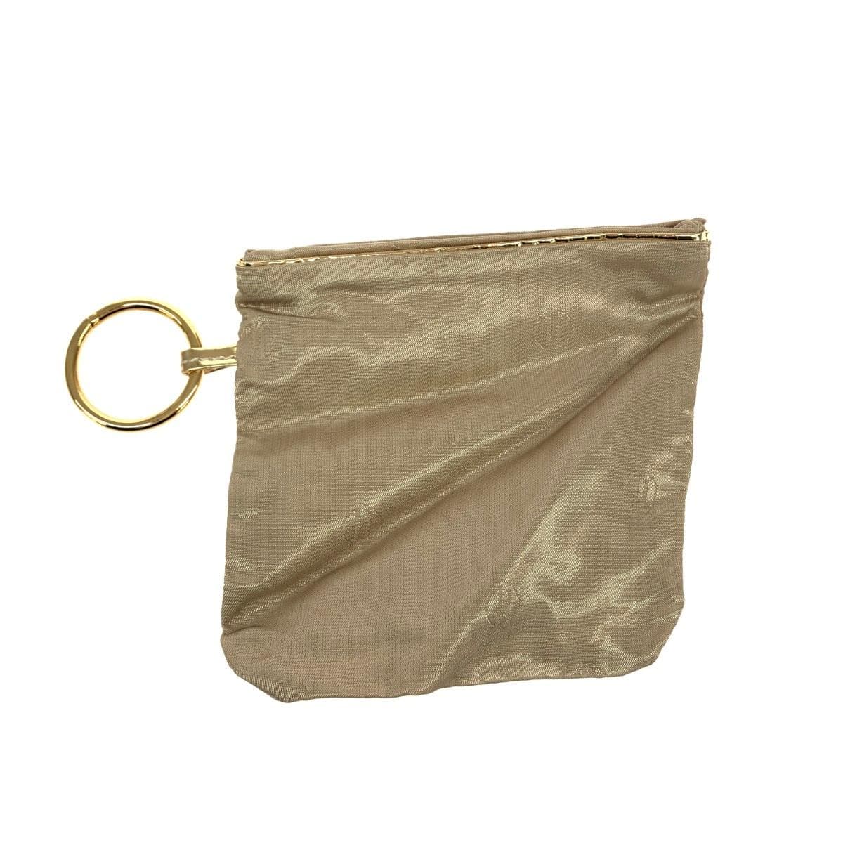 HAMANO Handbag Leather Beads Gray Women's 8