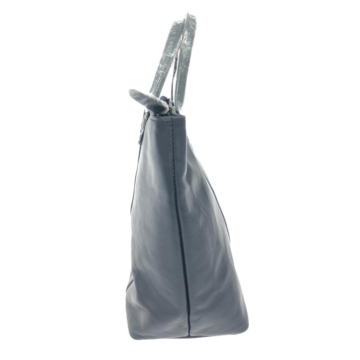 HARVEST LABEL Tote Bag Like New Beard/Leather Navy Men's 2