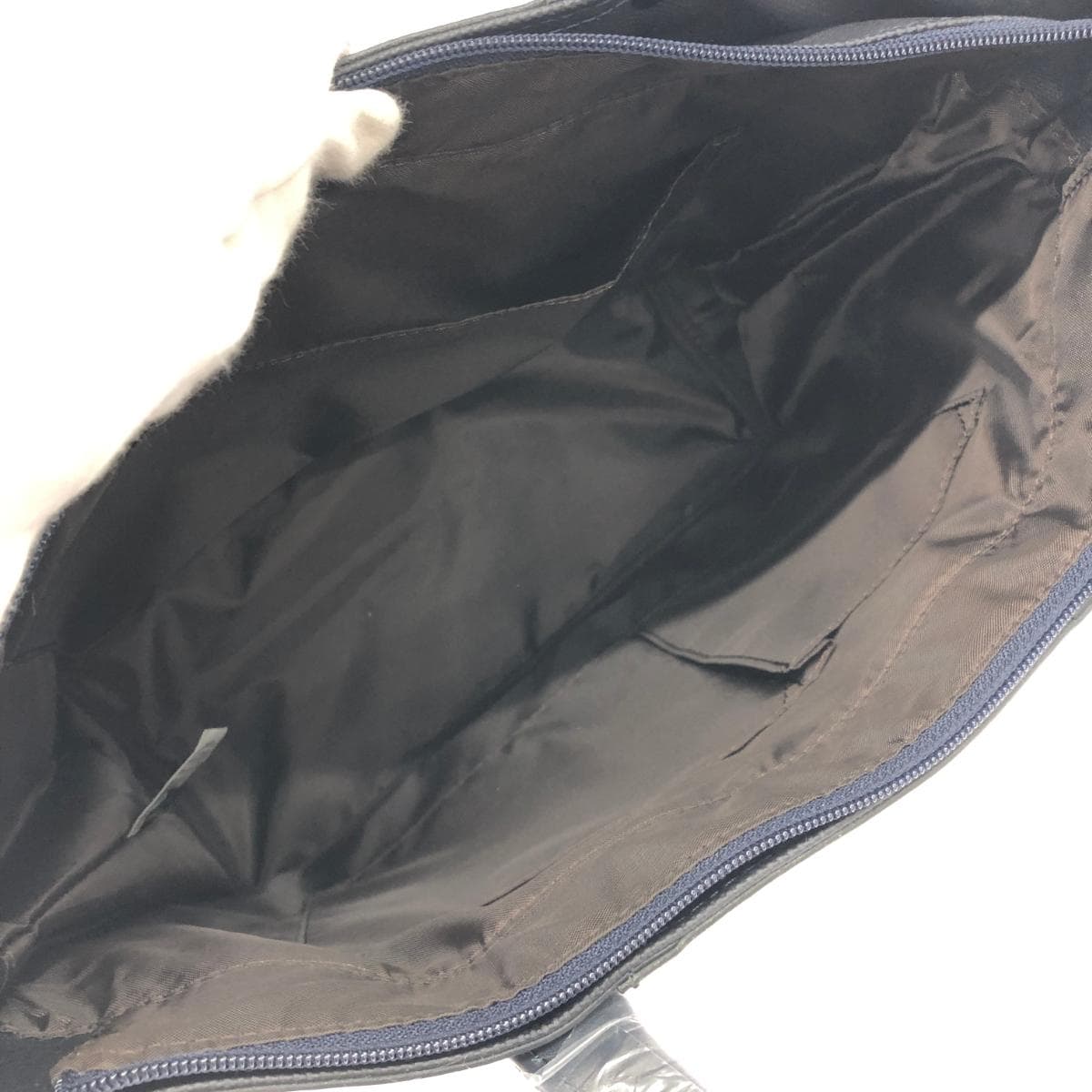 HARVEST LABEL Tote Bag Like New Beard/Leather Navy Men's 6