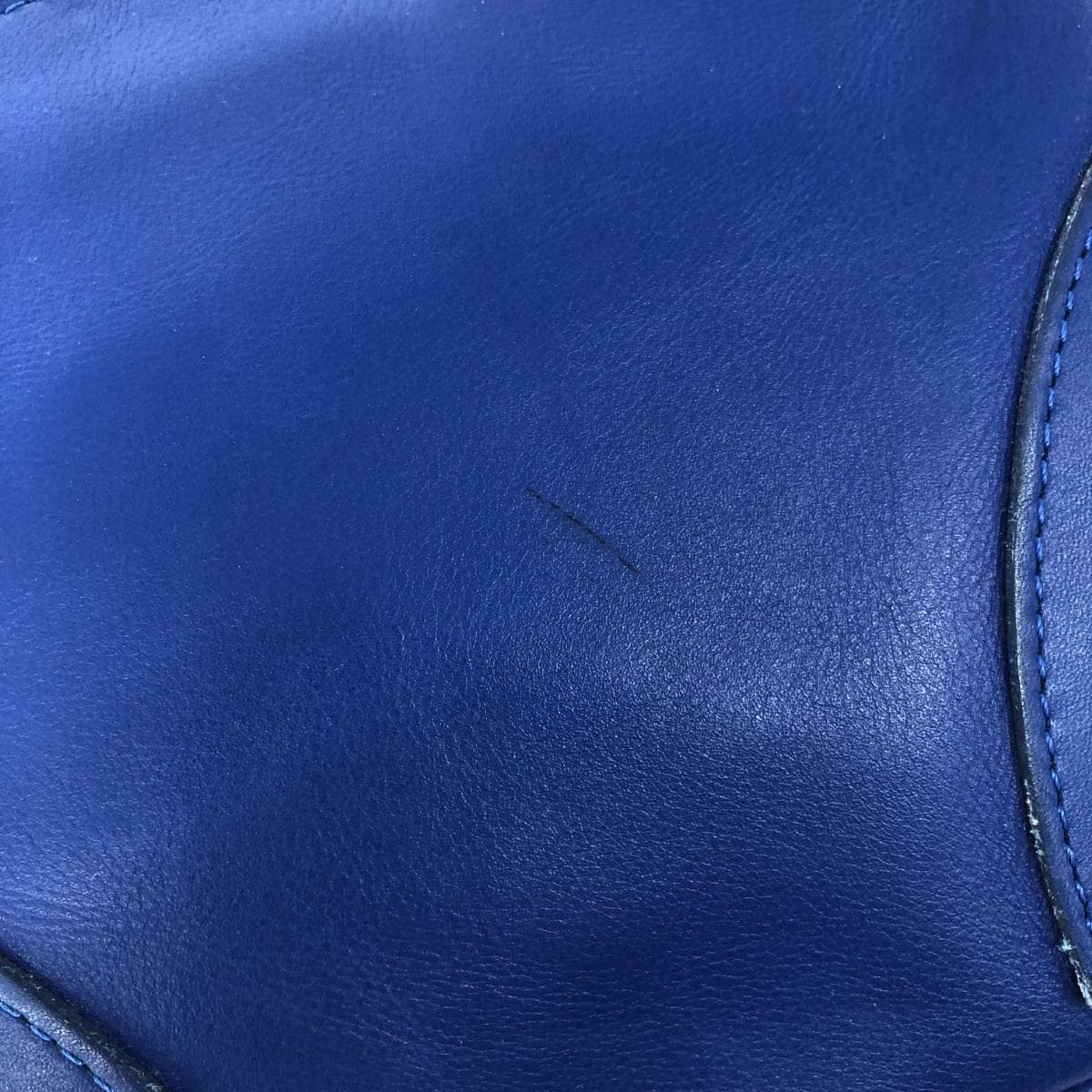 JACQUES LE CORRE Body Bag Leather Blue Men's 9