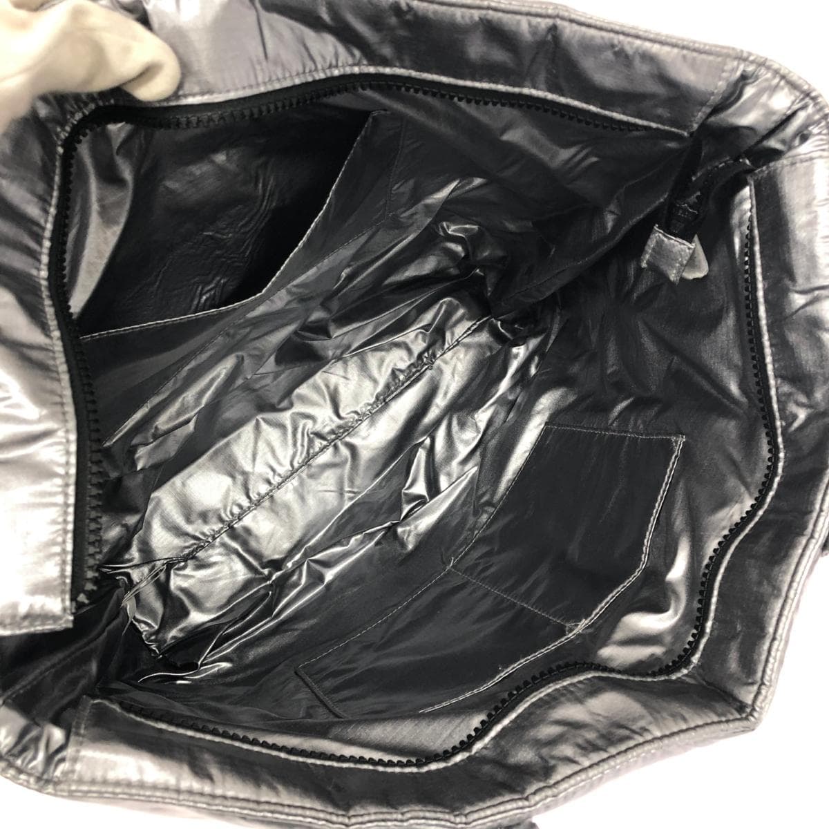 UGG Crystal Puffer Tote Nylon Silver Color for Women 7