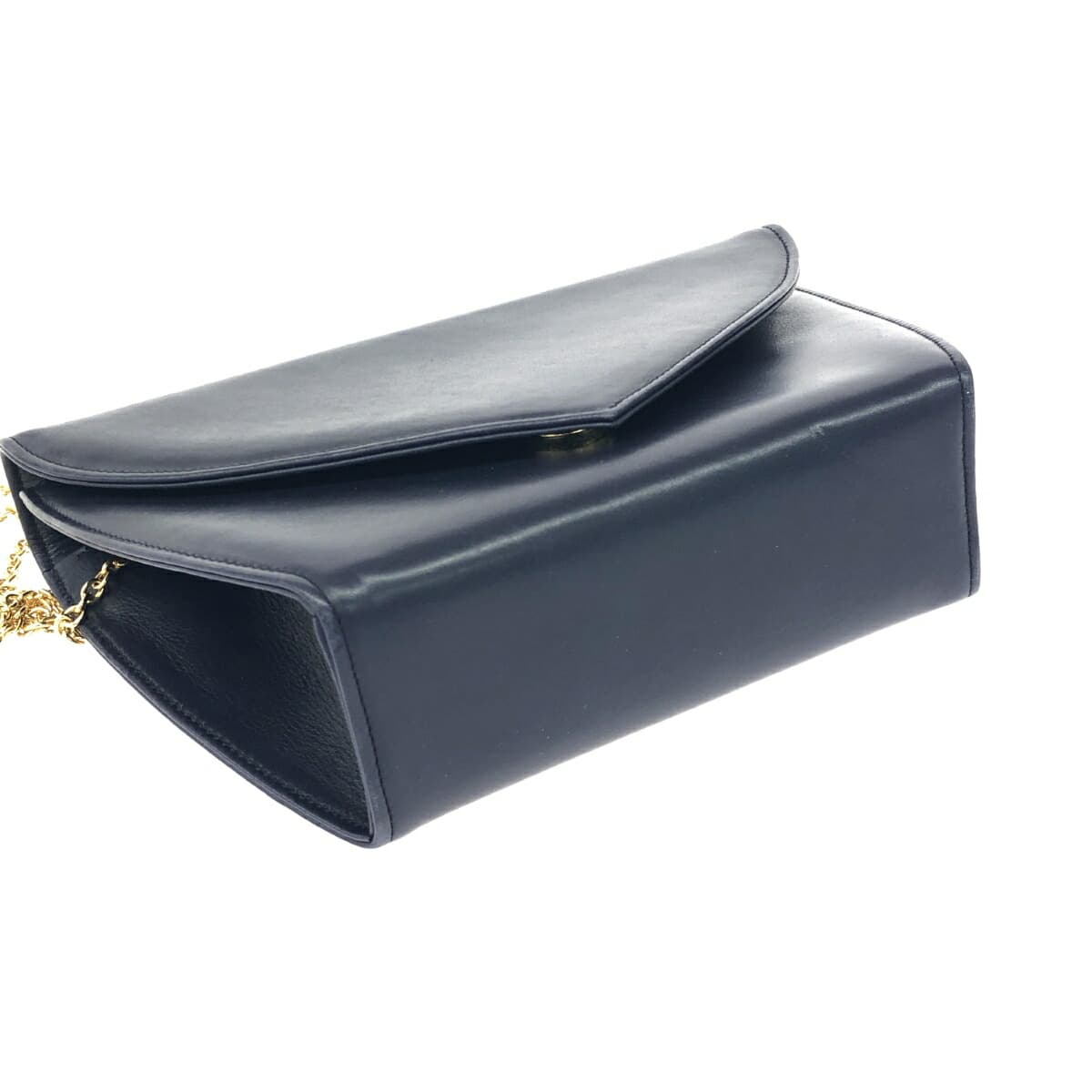 Artelavoro Alteravolo Alteravolo/Chain Clutch Shoulder Bag Tassel/Leather Navy Ladies 4