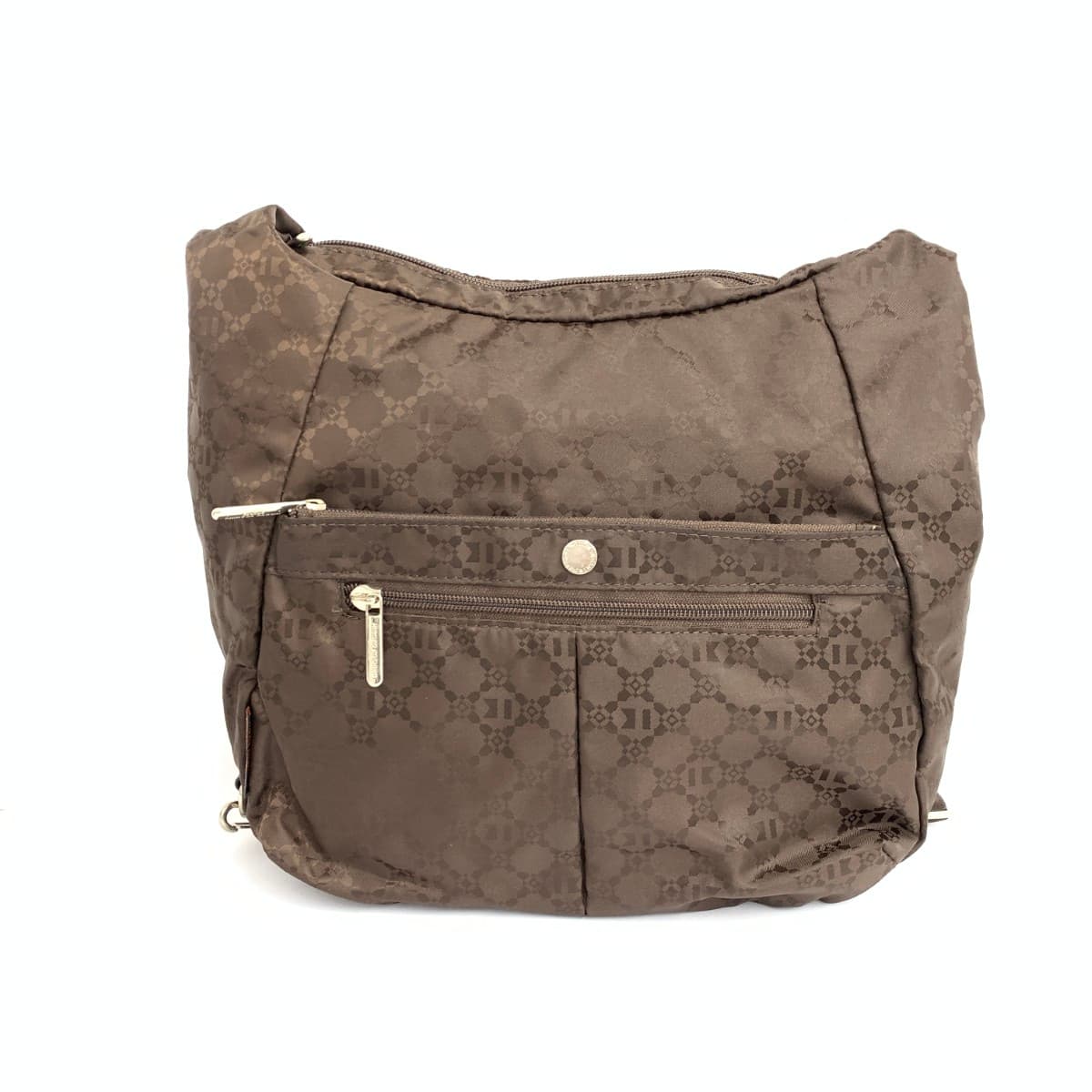 HIROKO KOSHINO Hiroko Koshino Hiroko Koshino Sports 2WAY Backpack Logo Nylon Brown Ladies