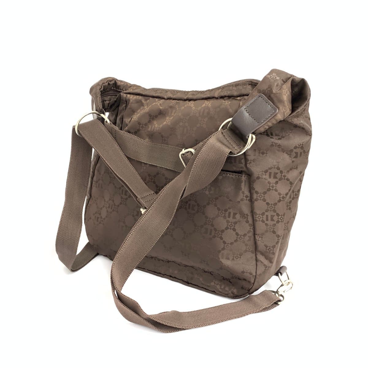 HIROKO KOSHINO Hiroko Koshino Hiroko Koshino Sports 2WAY Backpack Logo Nylon Brown Ladies 3