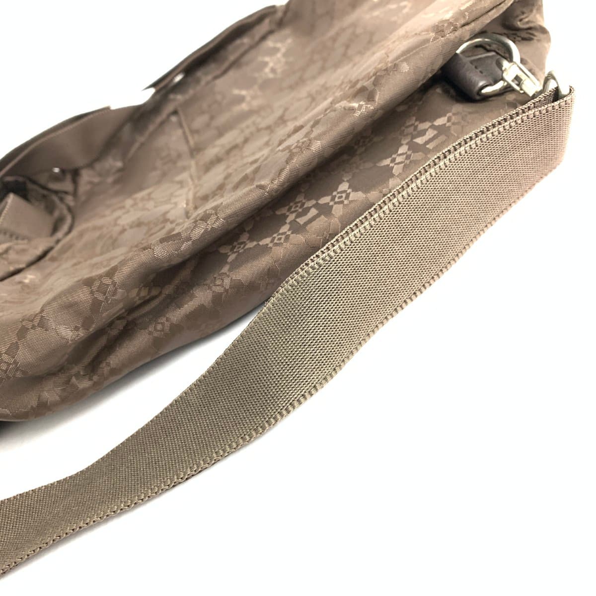 HIROKO KOSHINO Hiroko Koshino Hiroko Koshino Sports 2WAY Backpack Logo Nylon Brown Ladies 9