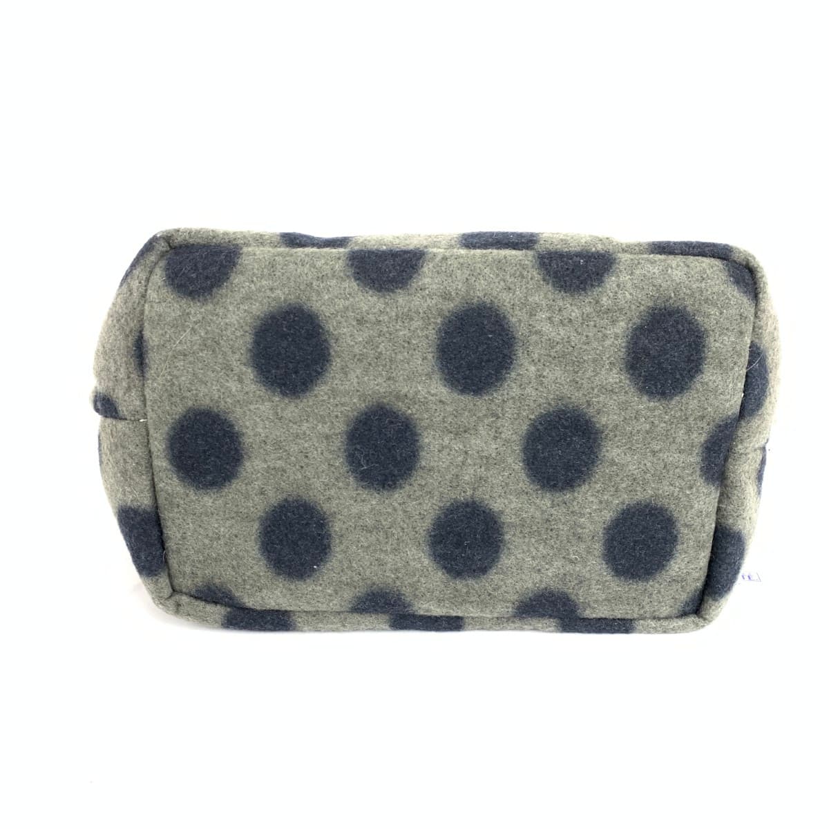 ROOTOTE Tote Bag Unused Item Feather Lou Dot Pattern Felt Gray Women's 5