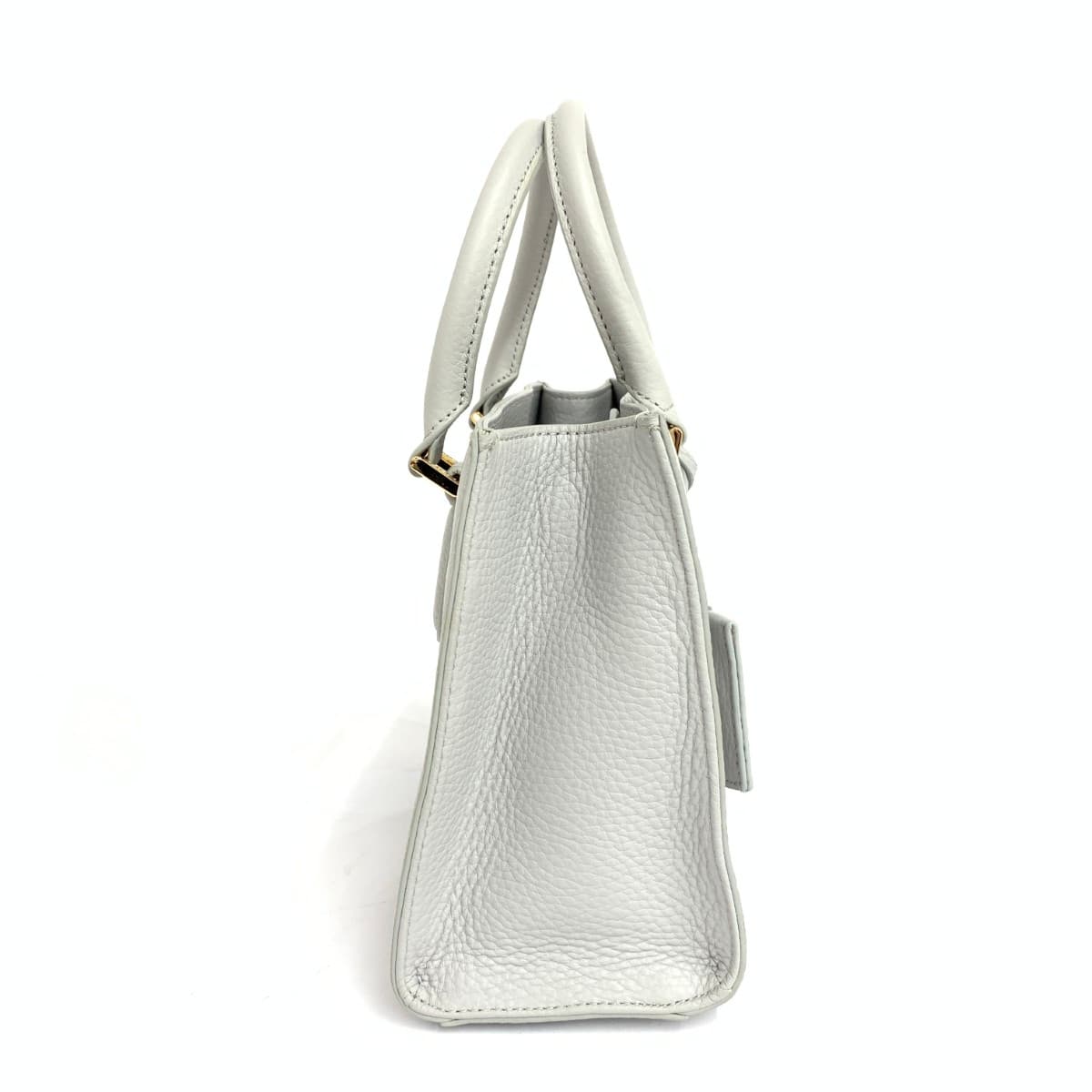 COCOCELUX GOLD 2WAY Tote Bag GOLD Heracles Mastrott Company Leather Pearl Gray 205DA0403 Gray 2