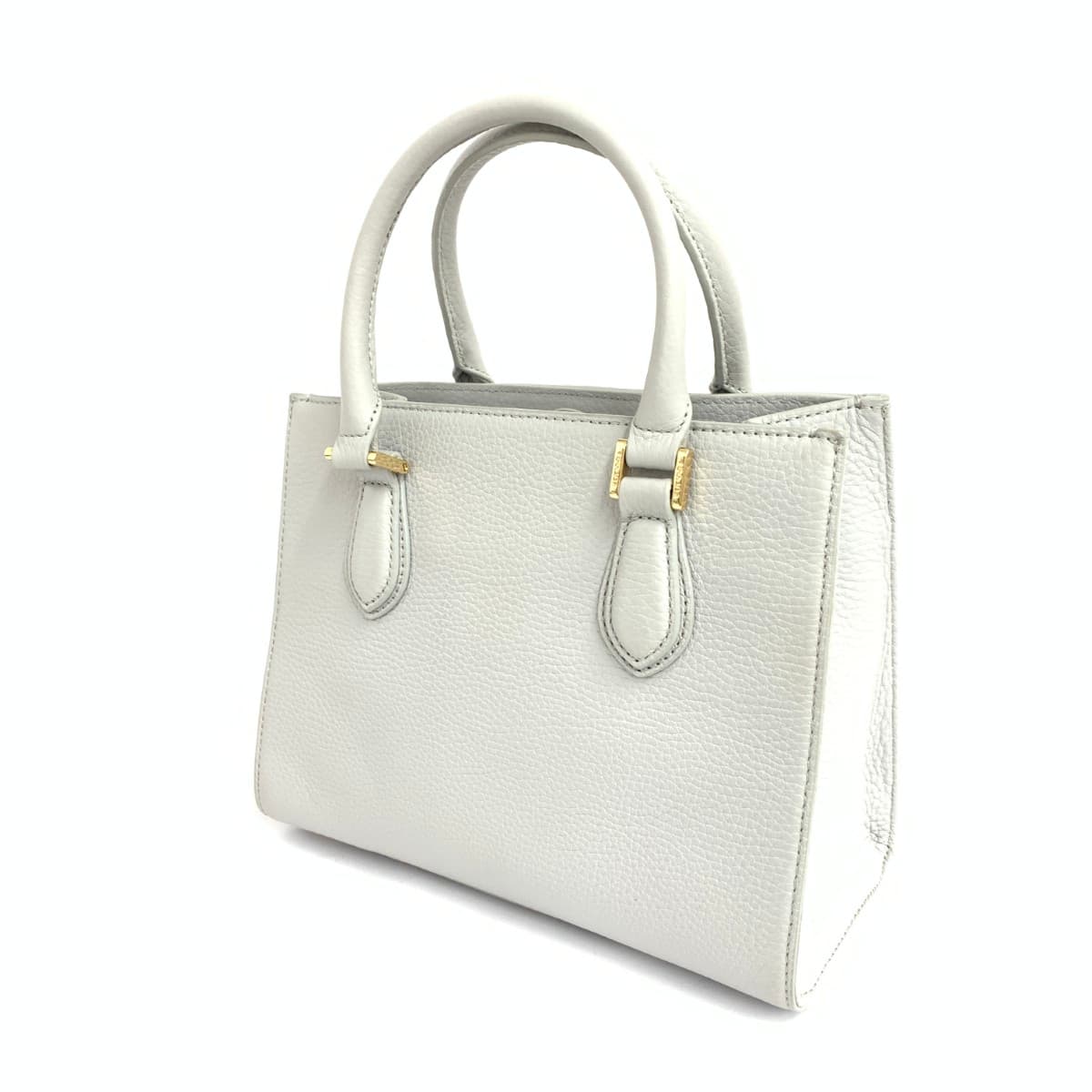 COCOCELUX GOLD 2WAY Tote Bag GOLD Heracles Mastrott Company Leather Pearl Gray 205DA0403 Gray 3
