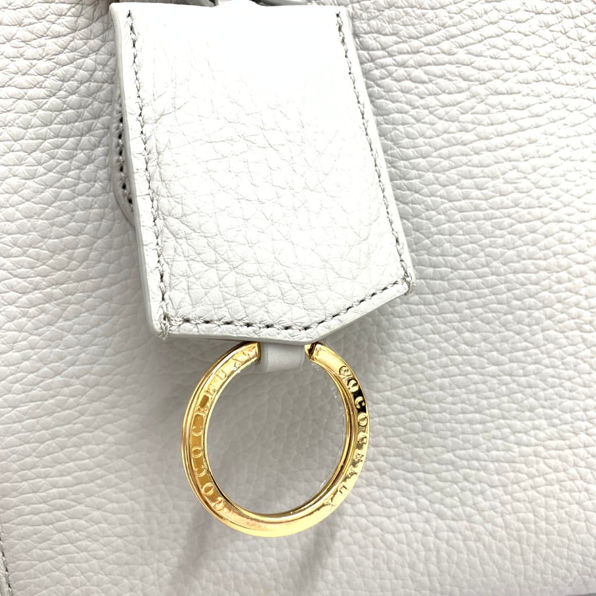 COCOCELUX GOLD 2WAY Tote Bag GOLD Heracles Mastrott Company Leather Pearl Gray 205DA0403 Gray 7