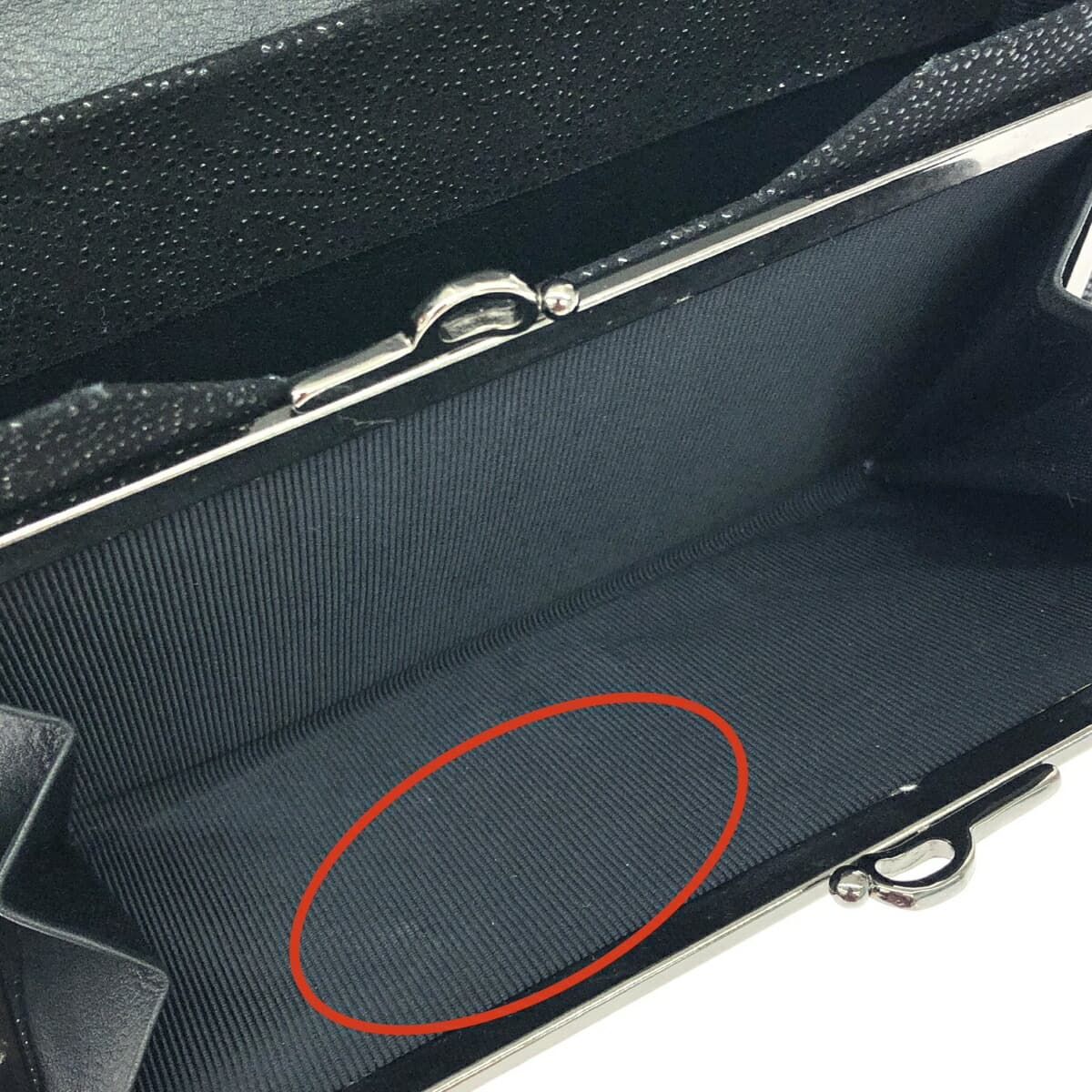 Takamatsu Inden Clutch Bag - Inden / Black Ground Deer Leather with Black Lacquer - Black for Women 5