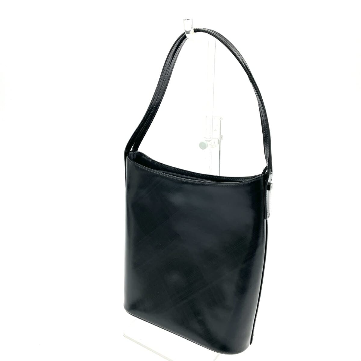 Yukiko Hanai One Shoulder Bag Leather Black Women's 3