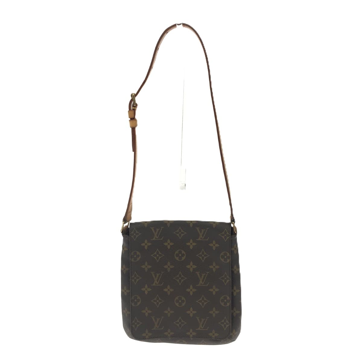 LOUIS VUITTON Musette Salsa/Short Monogram M51258 Brown Ladies