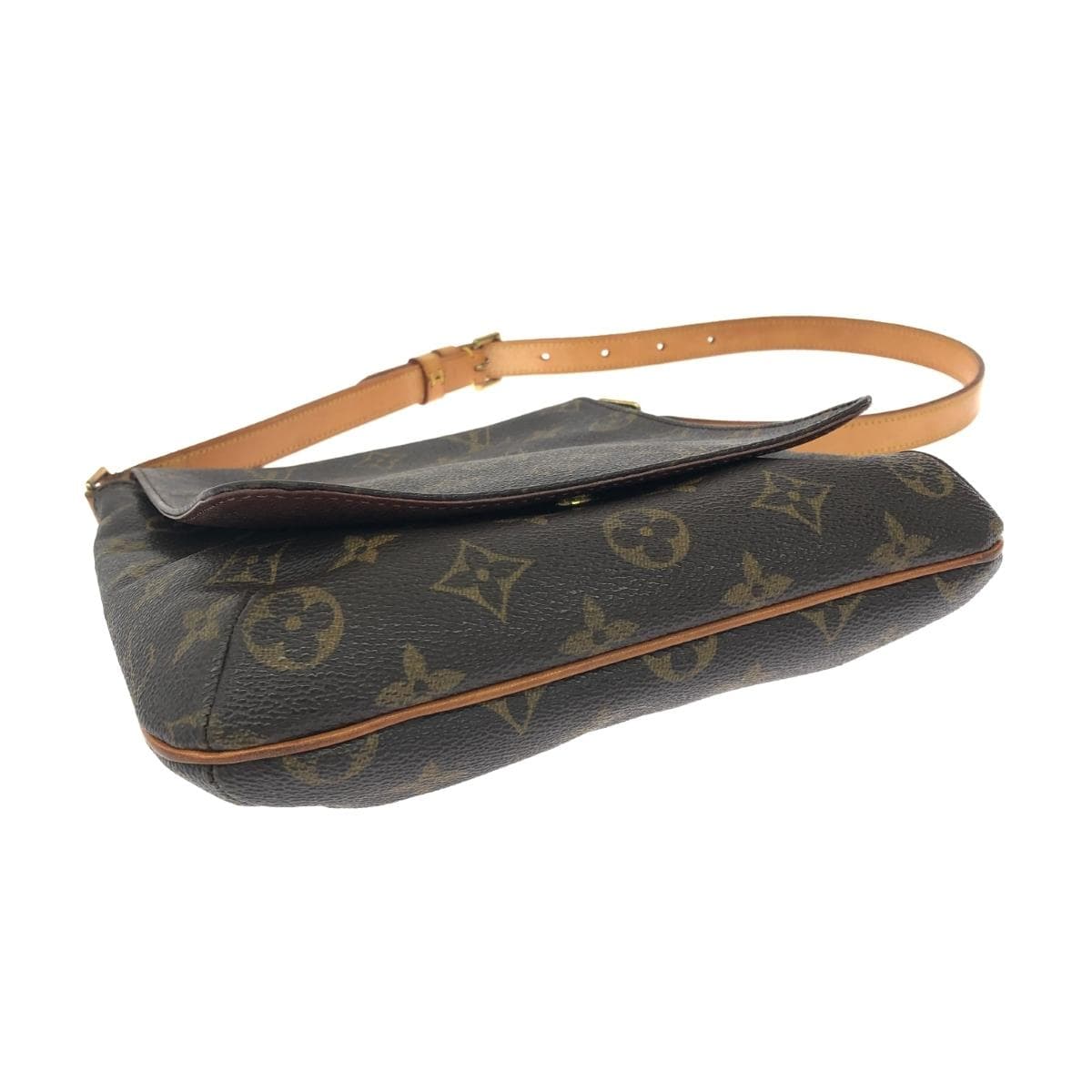 LOUIS VUITTON Musette Salsa/Short Monogram M51258 Brown Ladies 4