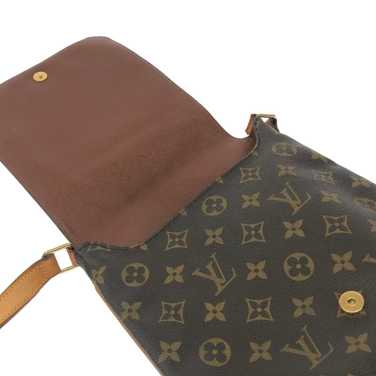 LOUIS VUITTON Musette Salsa/Short Monogram M51258 Brown Ladies 5