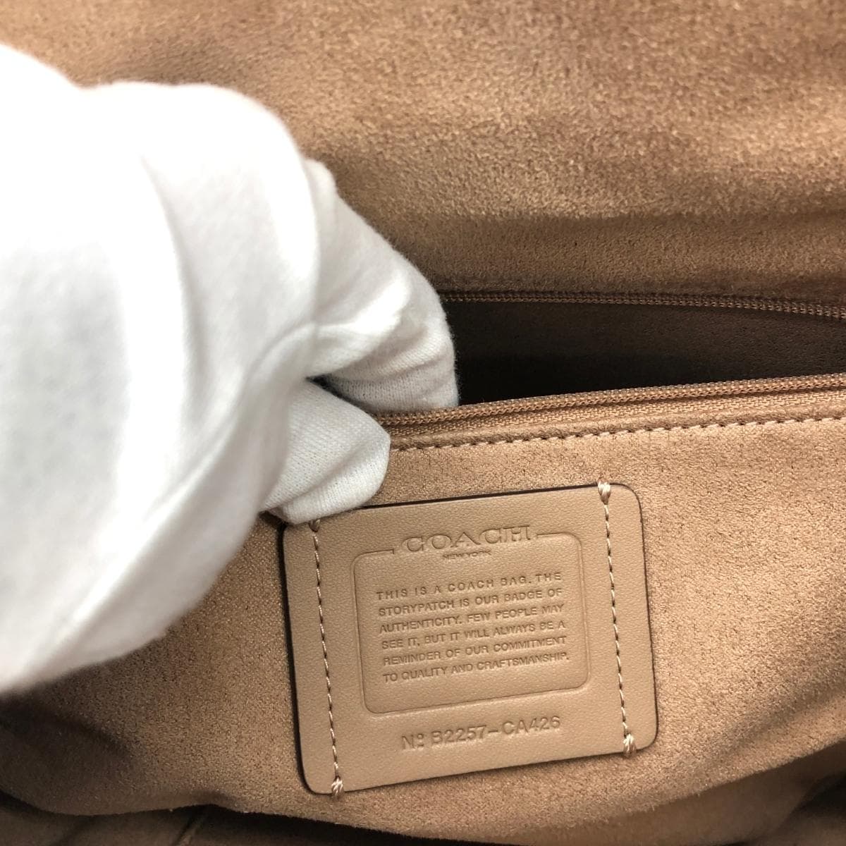 COACH Backpack/Backpack/Cryo Excellent condition Signature/PVC CA426 Beige Women's 7