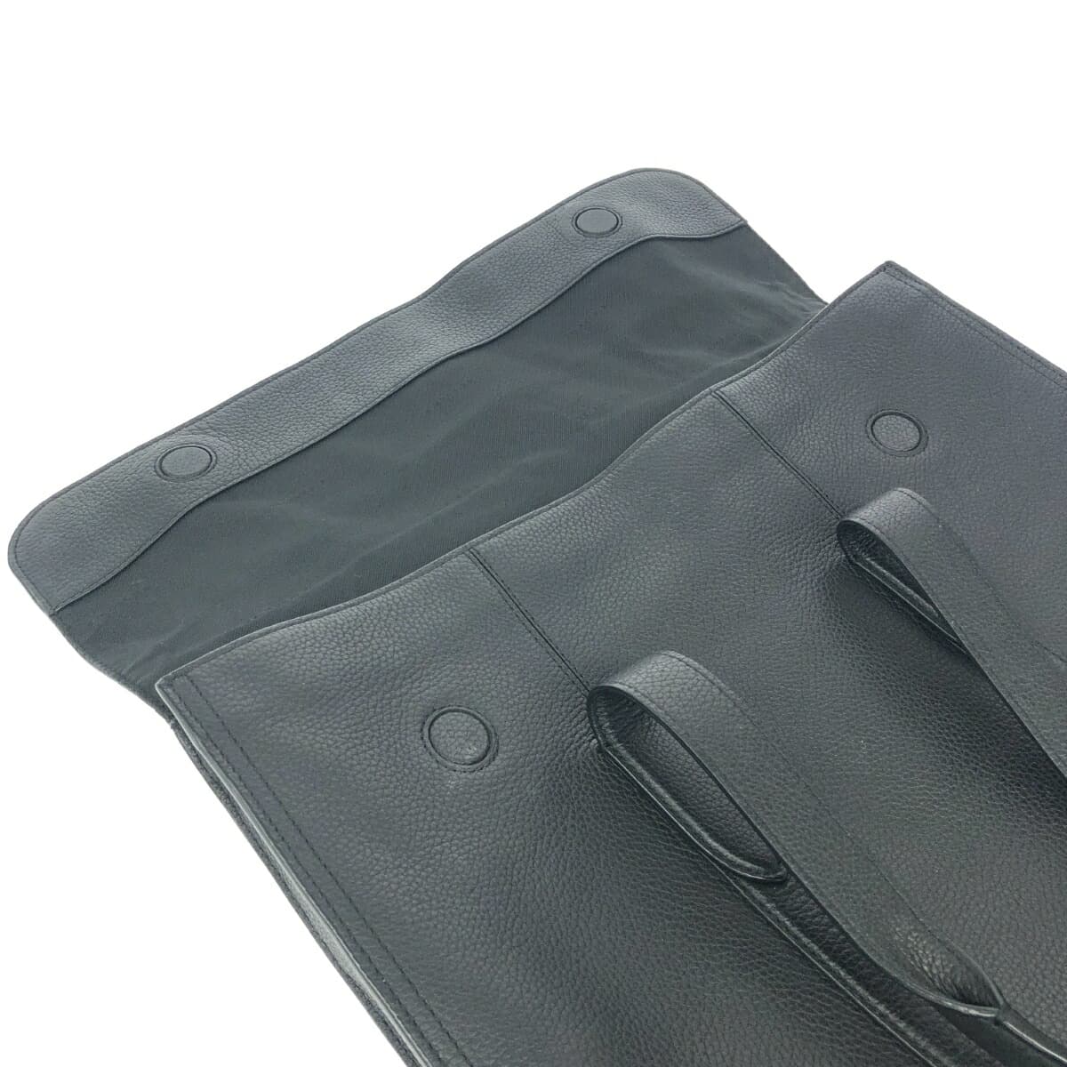 COACH 2WAY Bag Leather 58097 Black Men's 5