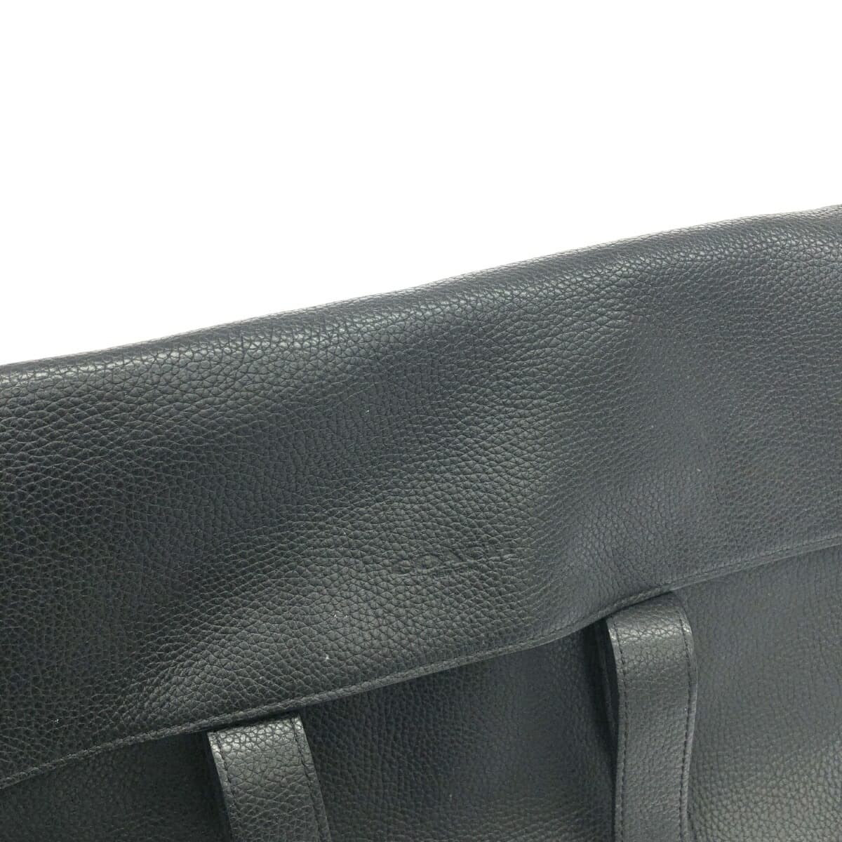 COACH 2WAY Bag Leather 58097 Black Men's 8