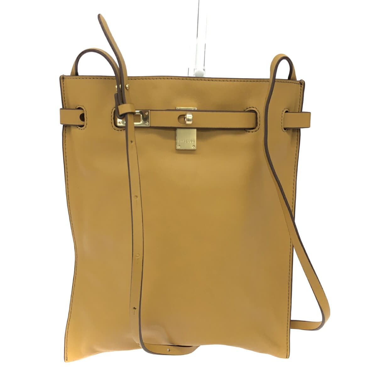 ORSETTO Orsetto Shoulder Bag Good Condition Leather Beige Women's