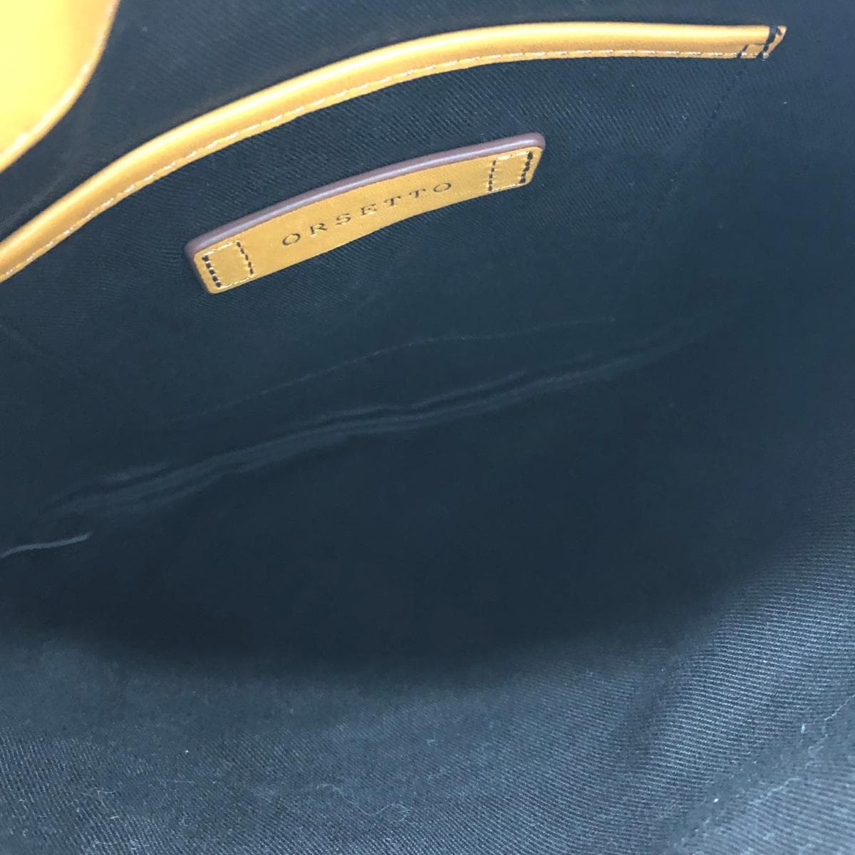 ORSETTO Orsetto Shoulder Bag Good Condition Leather Beige Women's 4