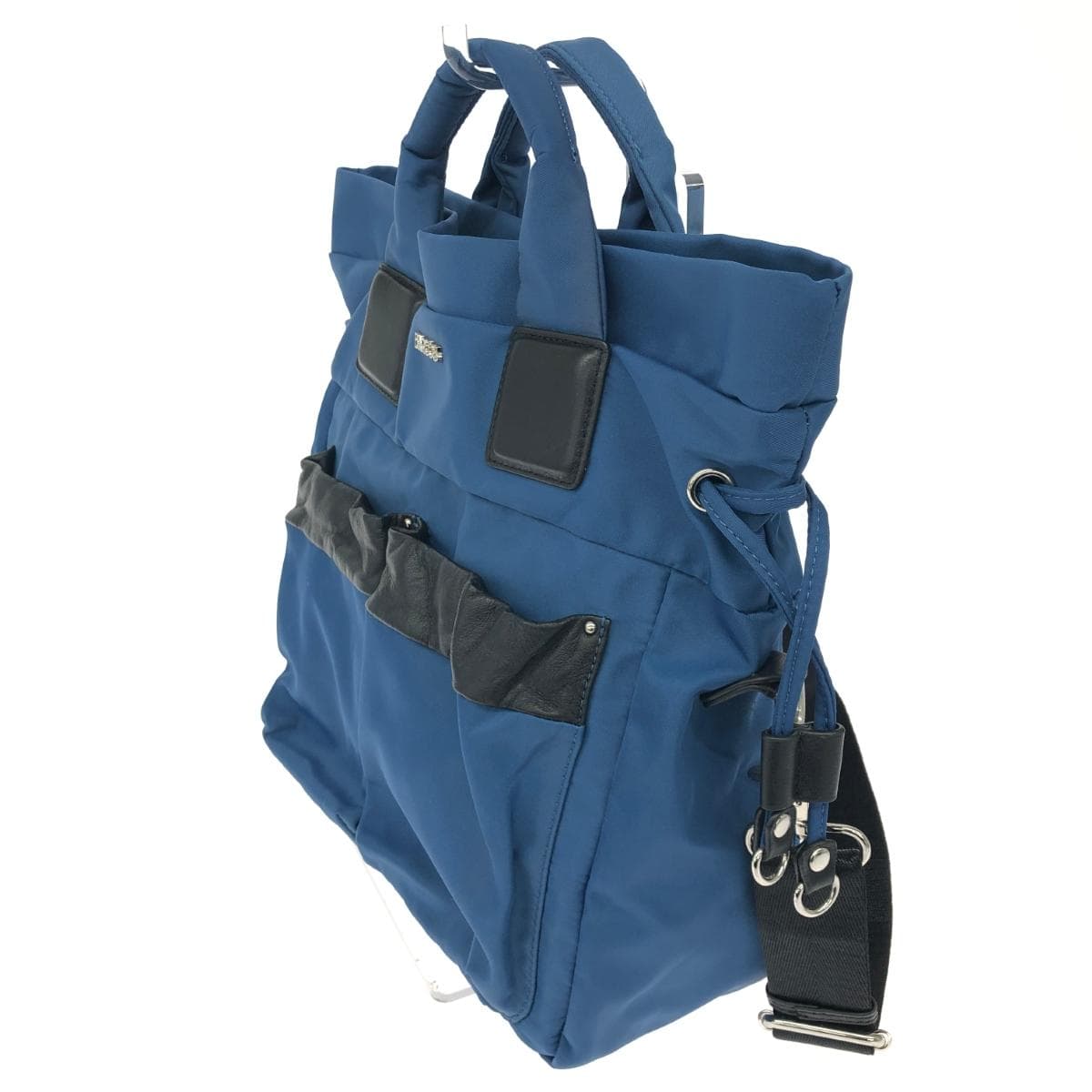 BARCOS Balcos Multiway Backpack Good Condition Primo/Nylon Blue Women's 3