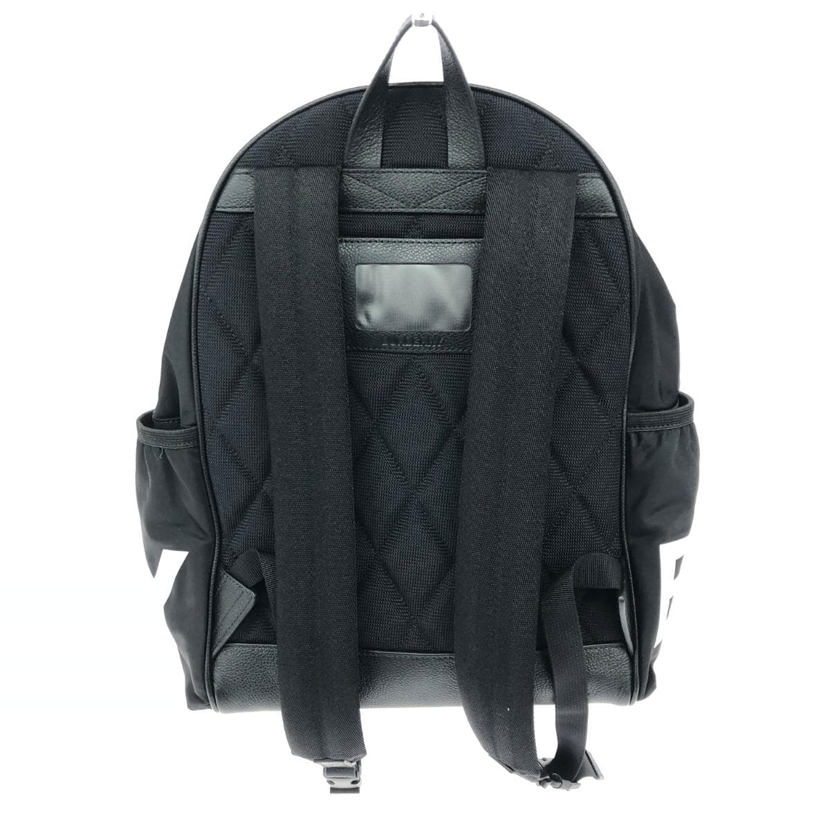 BURBERRY LONDON Backpack in excellent condition, logo print/nylon 8041235, black, unisex 6