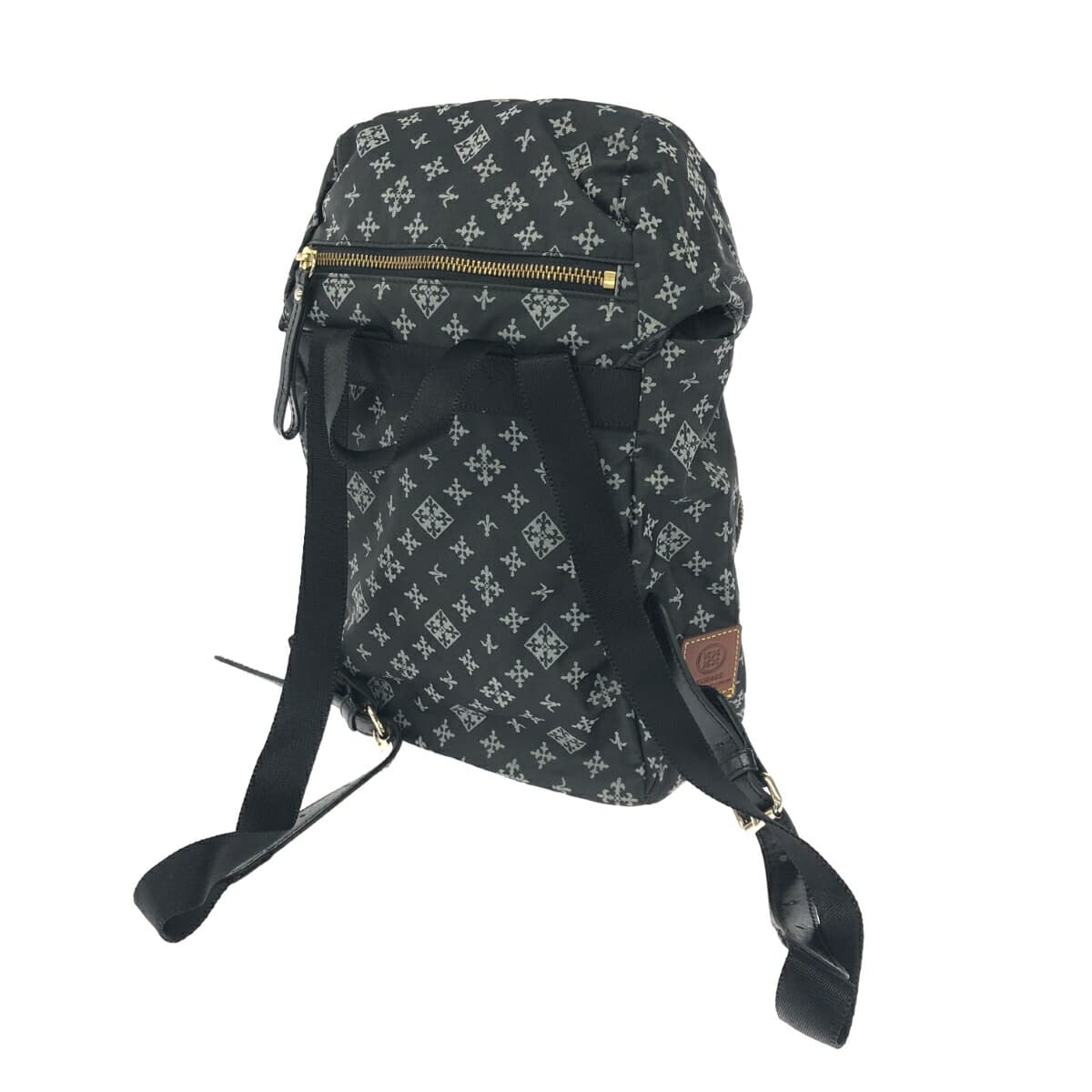 Russet Rassit Backpack Monogram/Nylon Gray Ladies 3