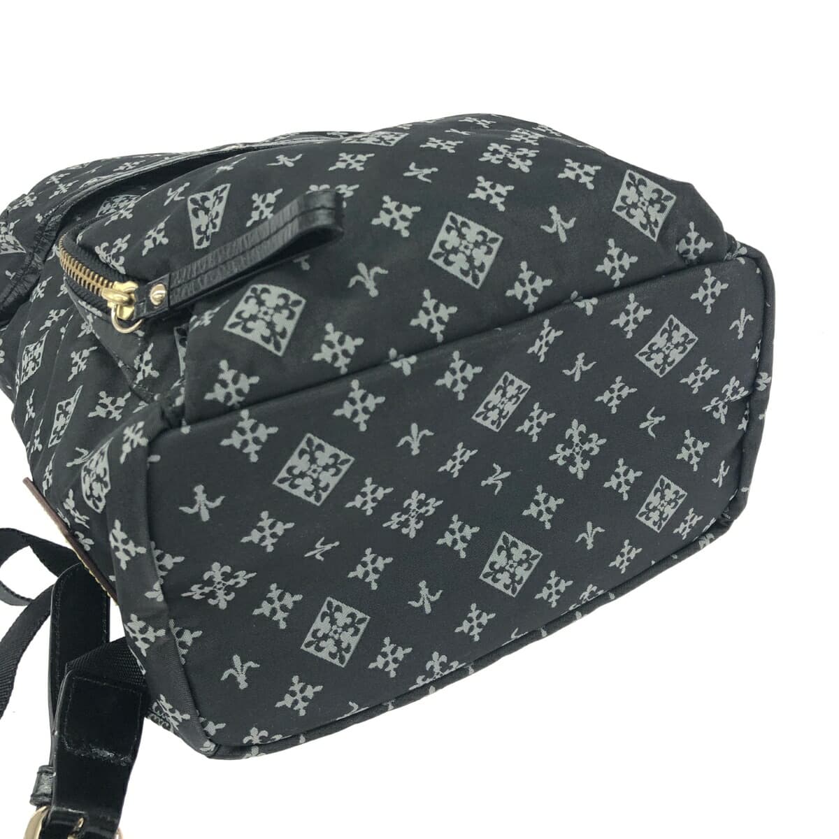 Russet Rassit Backpack Monogram/Nylon Gray Ladies 4