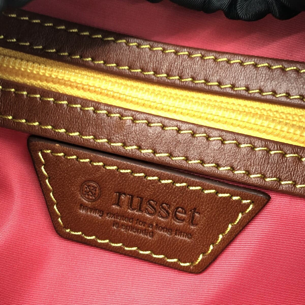 Russet Rassit Backpack Monogram/Nylon Gray Ladies 6