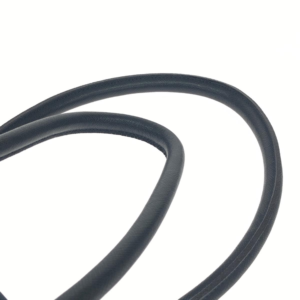 A.D.M.J (Accessoires De Mademoiselle) tote bag in good condition, nylon × leather, navy, for women 5