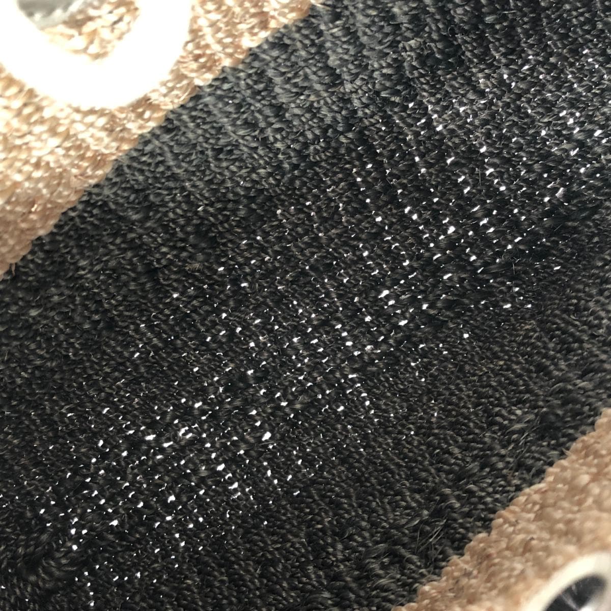 TOFF&LOADSTONE Basket Handbag Unused Item Abaca Hemp × Goat Leather Khaki/Beige Women's 4