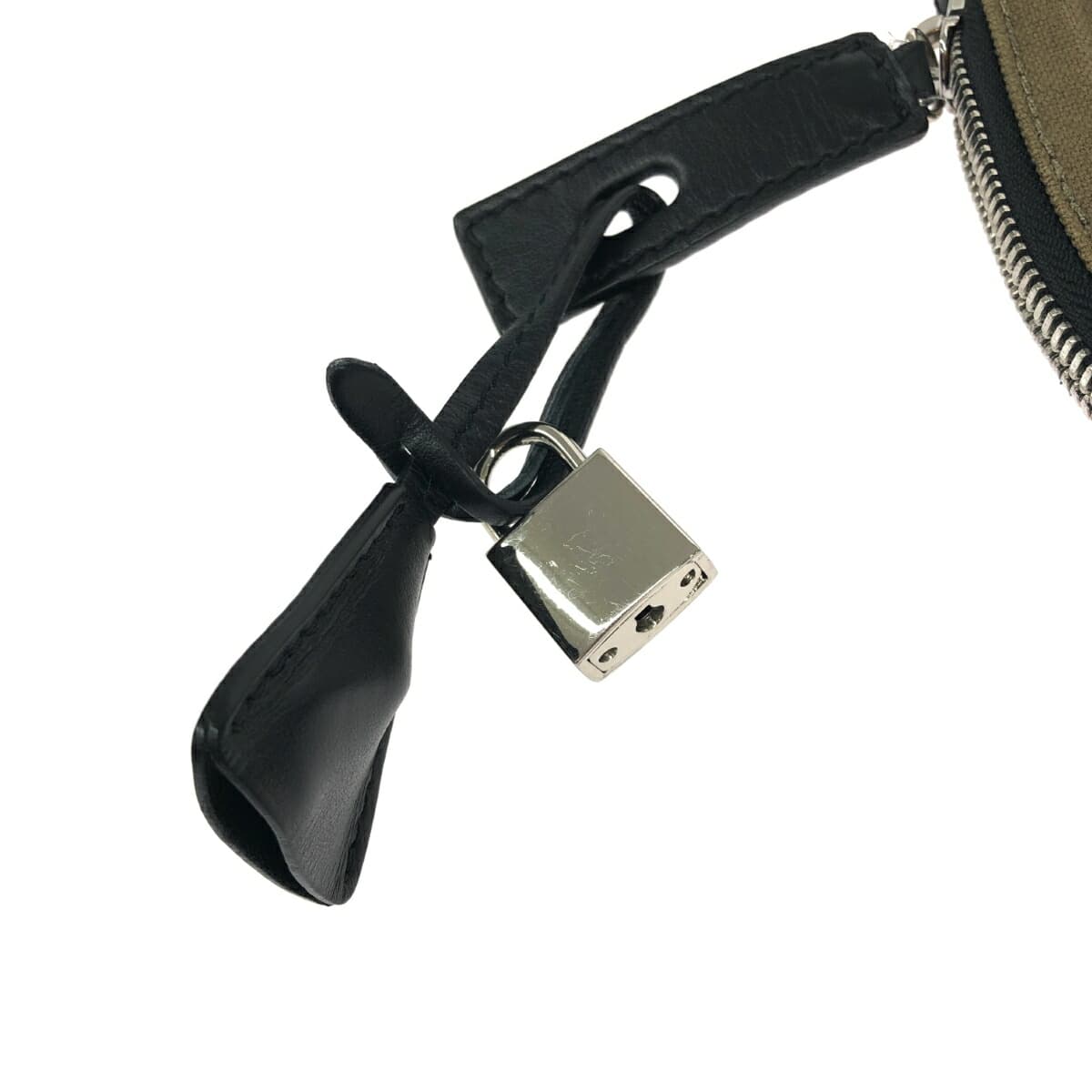 Dsquared2 Clutch Bag Canvas Khaki Men's 5