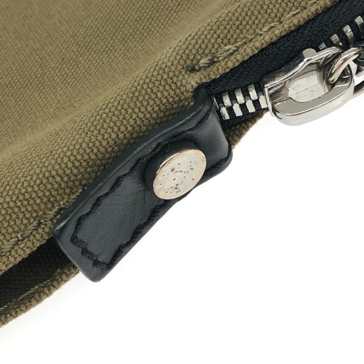 Dsquared2 Clutch Bag Canvas Khaki Men's 6