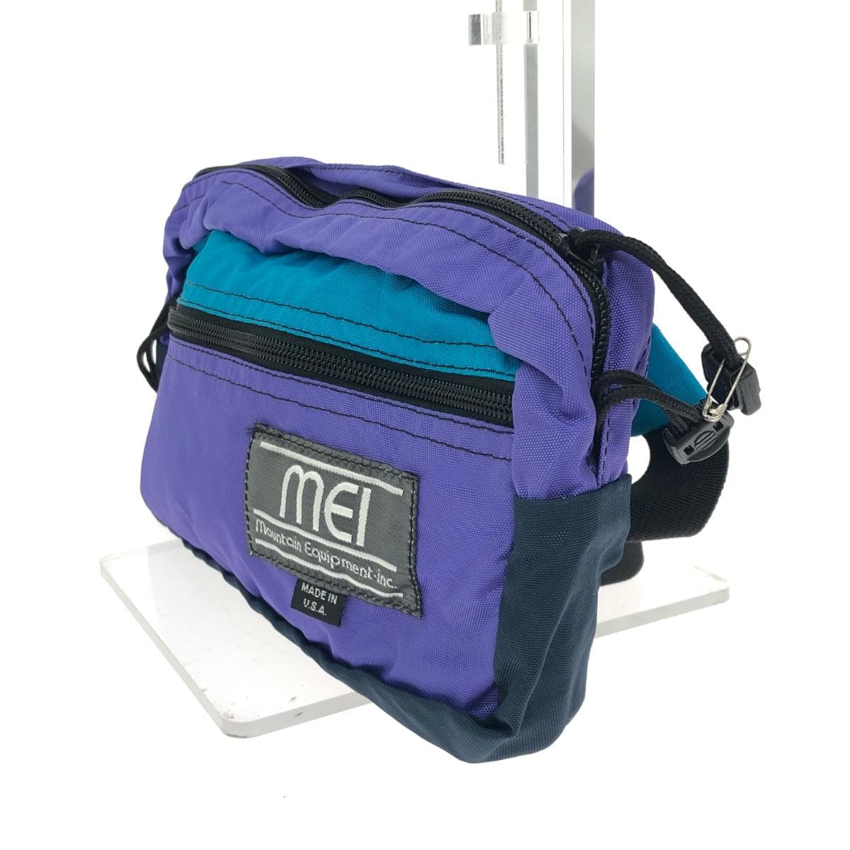 MEI Mei MEI/Body Bag Made in USA Vintage Item Purple Unisex 3