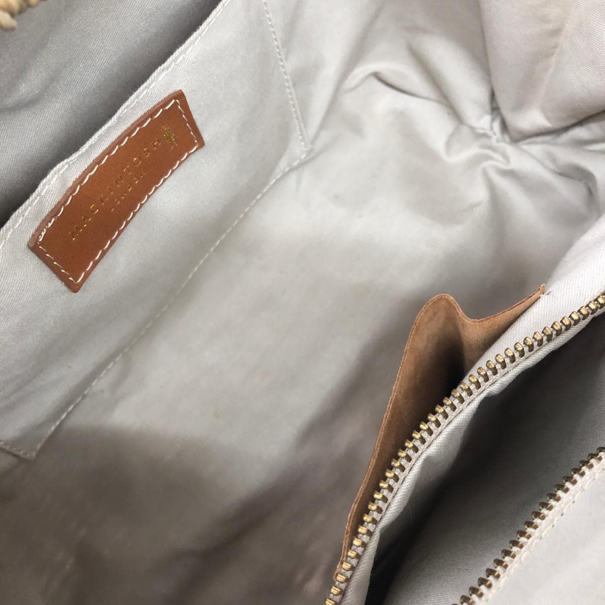 MACKINTOSH LONDON Basket Handbag Beige Women's 7