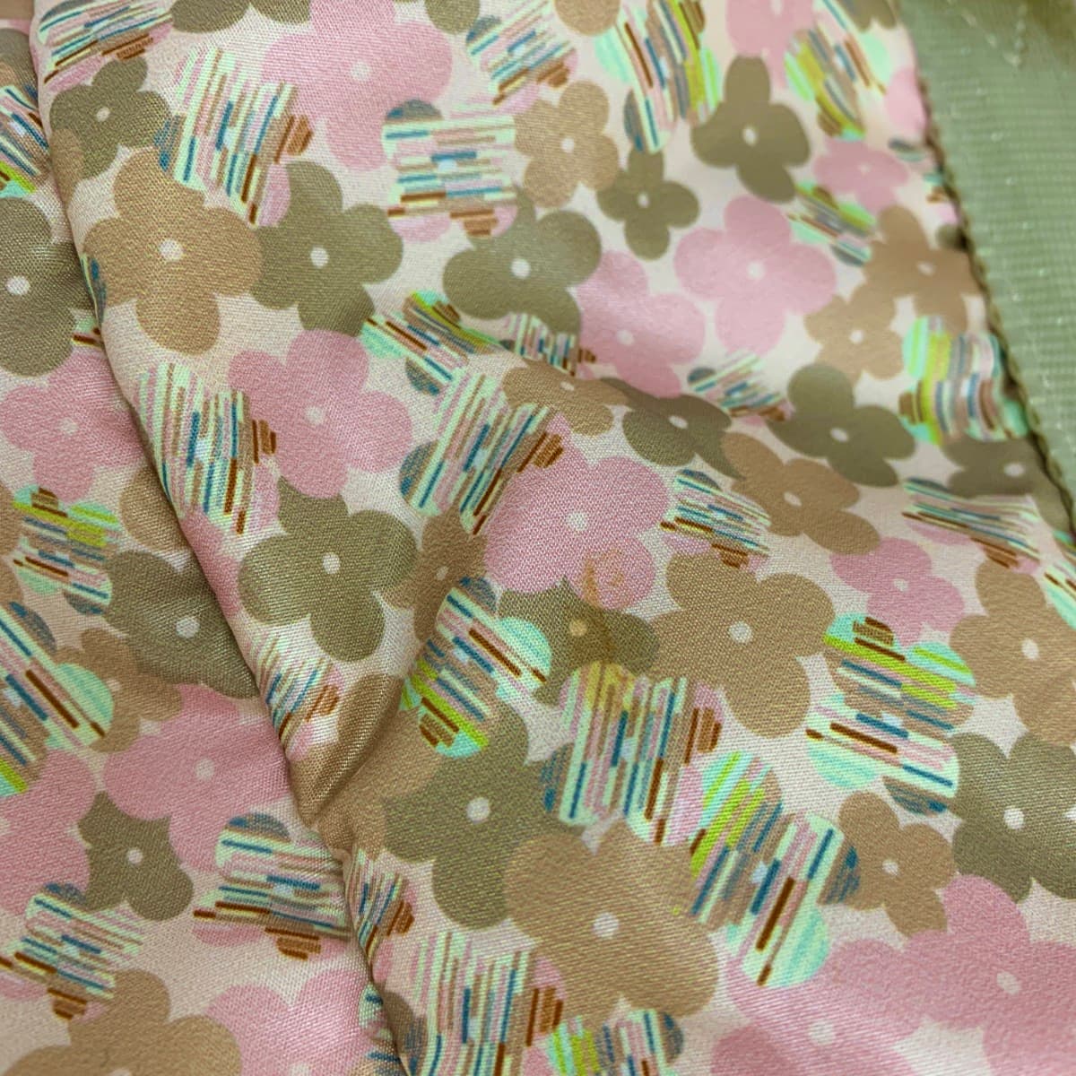 ANTEPRIMA MIST 2WAY Tote Bag Flower Nylon Beige Ladies 10