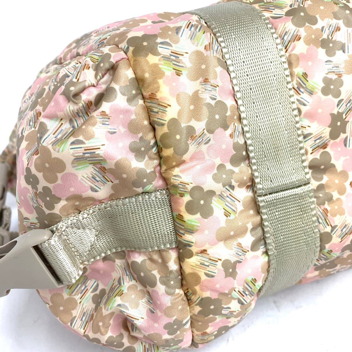 ANTEPRIMA MIST 2WAY Tote Bag Flower Nylon Beige Ladies 9