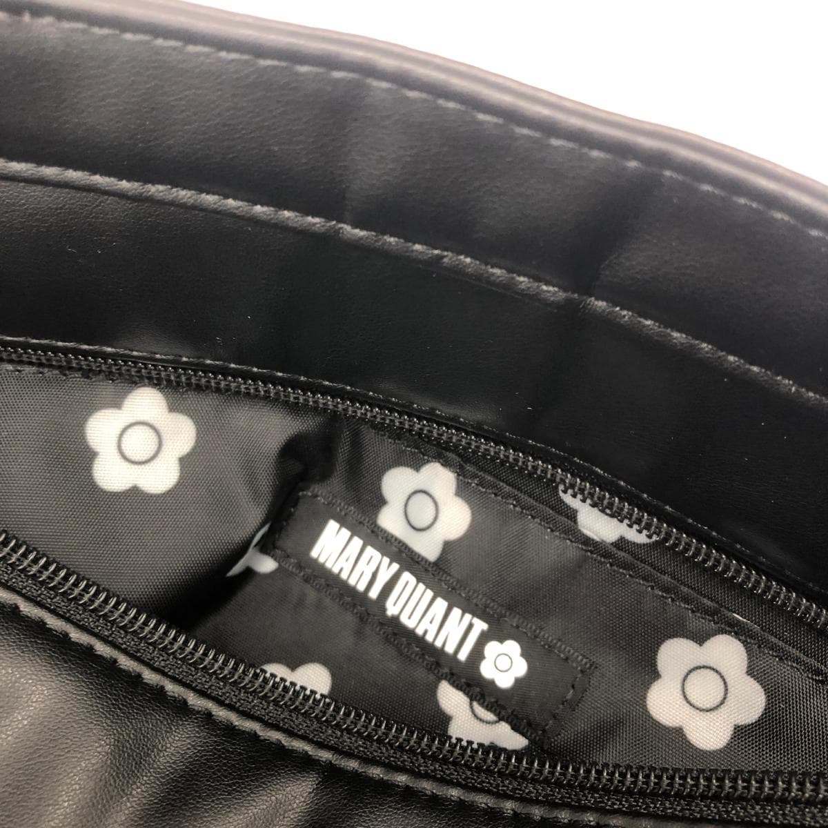 MARY QUANT Mesh Tote Bag Unused Item 225-812004-010-0 Black Ladies 6