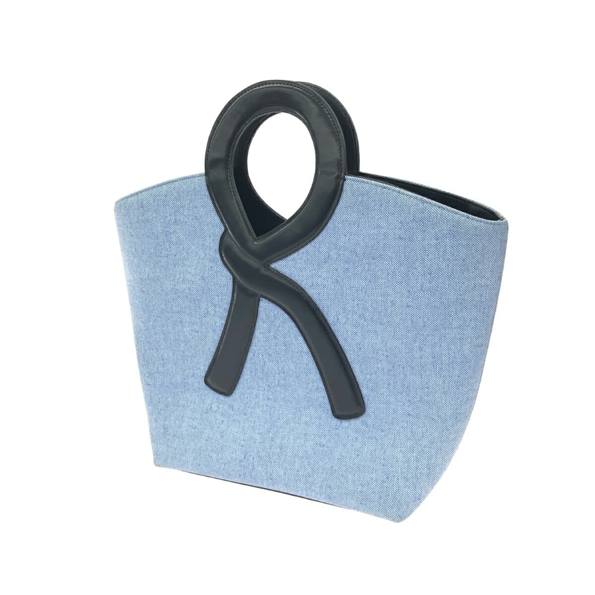 ROBERTA DI CAMERINO Handbag R Handle/PVC Light Blue Women's 3