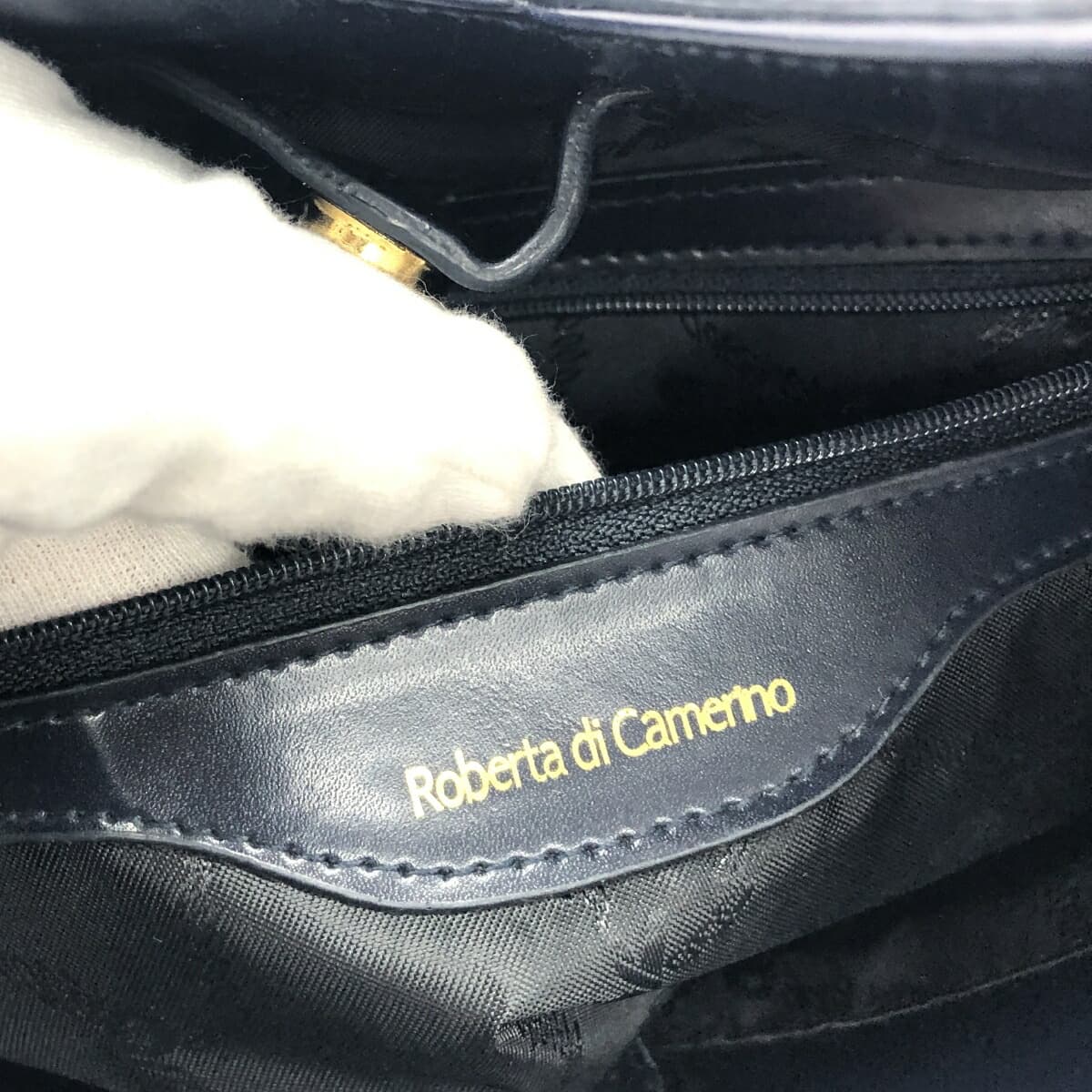 ROBERTA DI CAMERINO Handbag R Handle/PVC Light Blue Women's 6